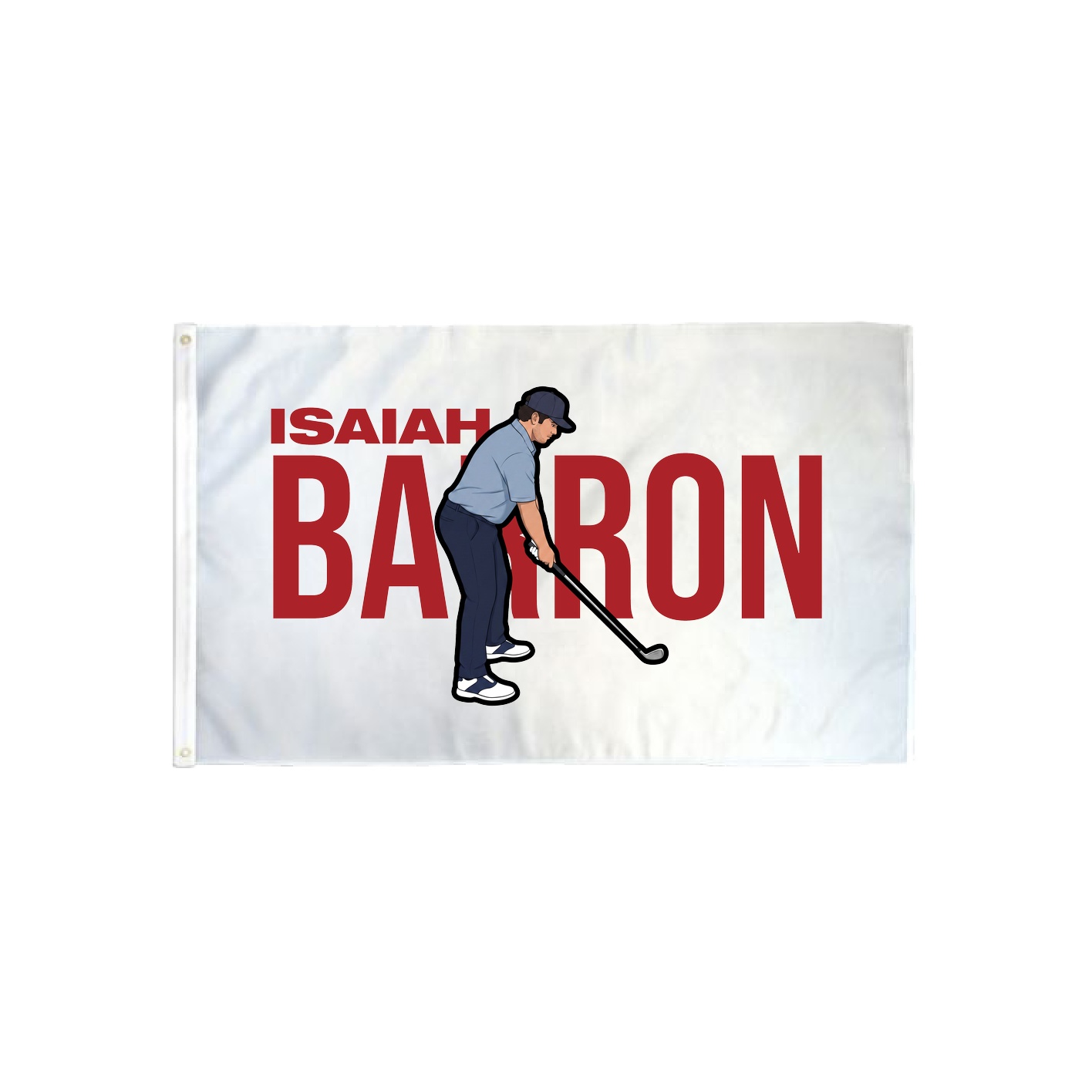 3x5 Flag — Player Name in Classic