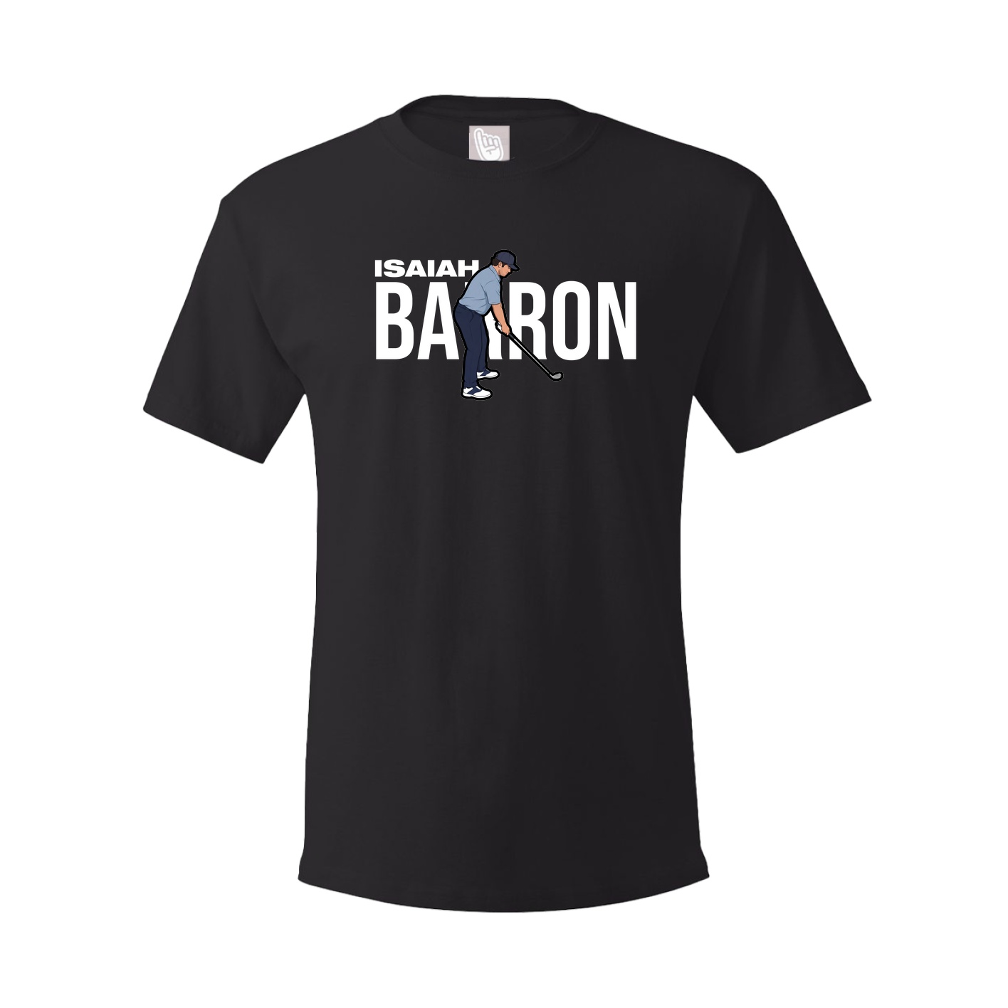 Tee — Player Name in Black