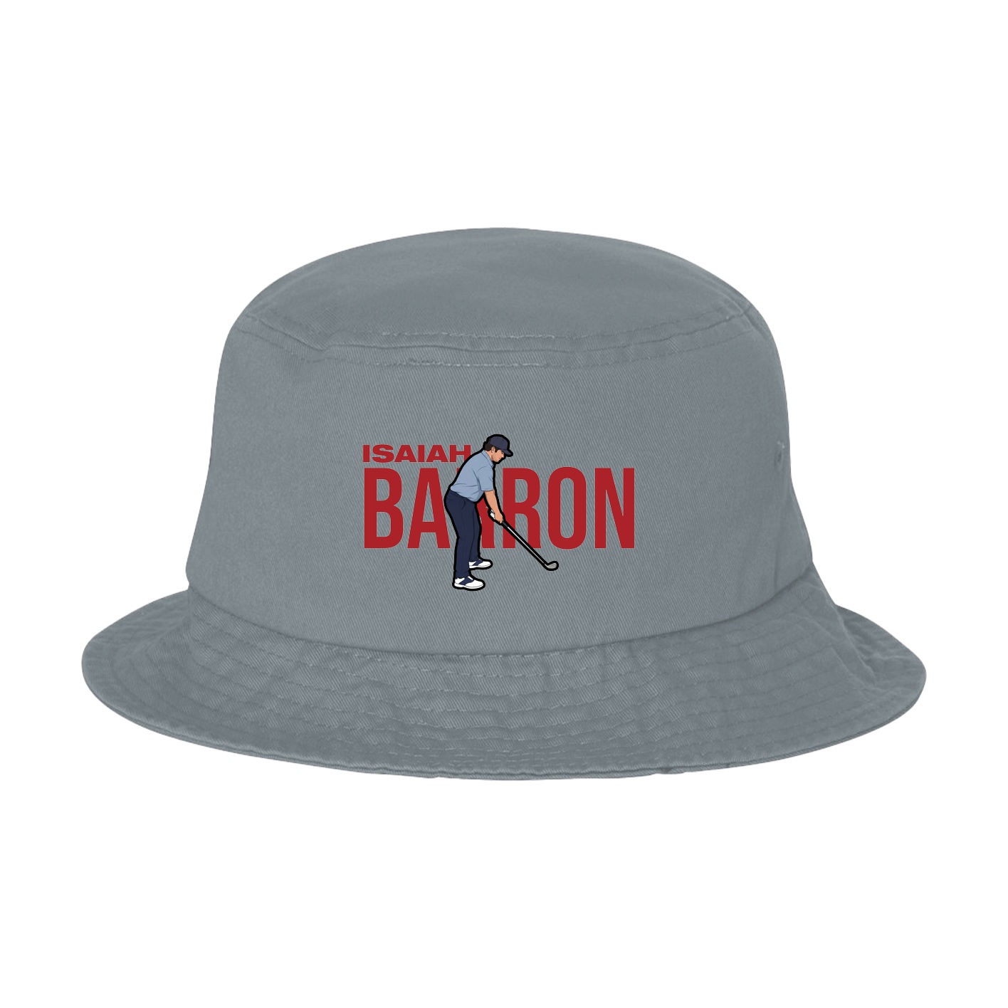 Bucket Cap — Player Name in Grey