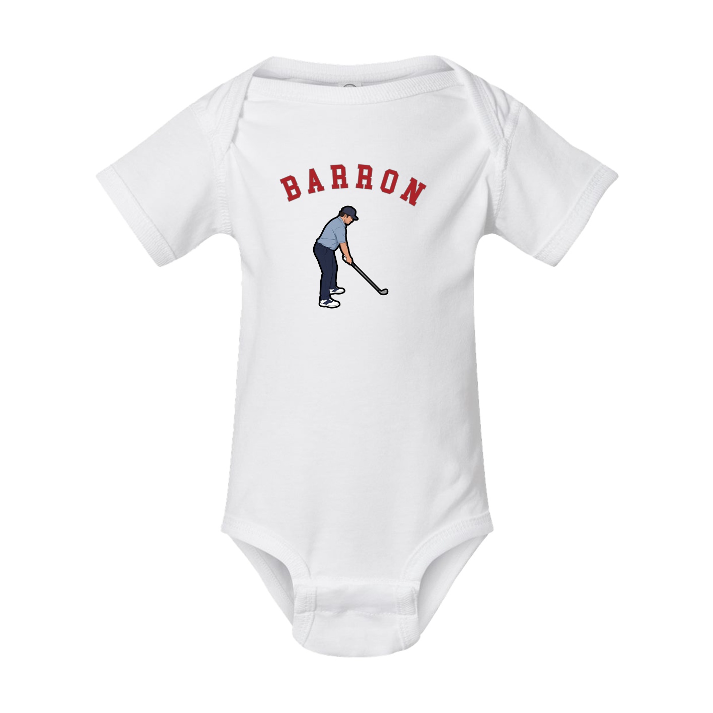 Baby Onesie — Shirsey Arch in White