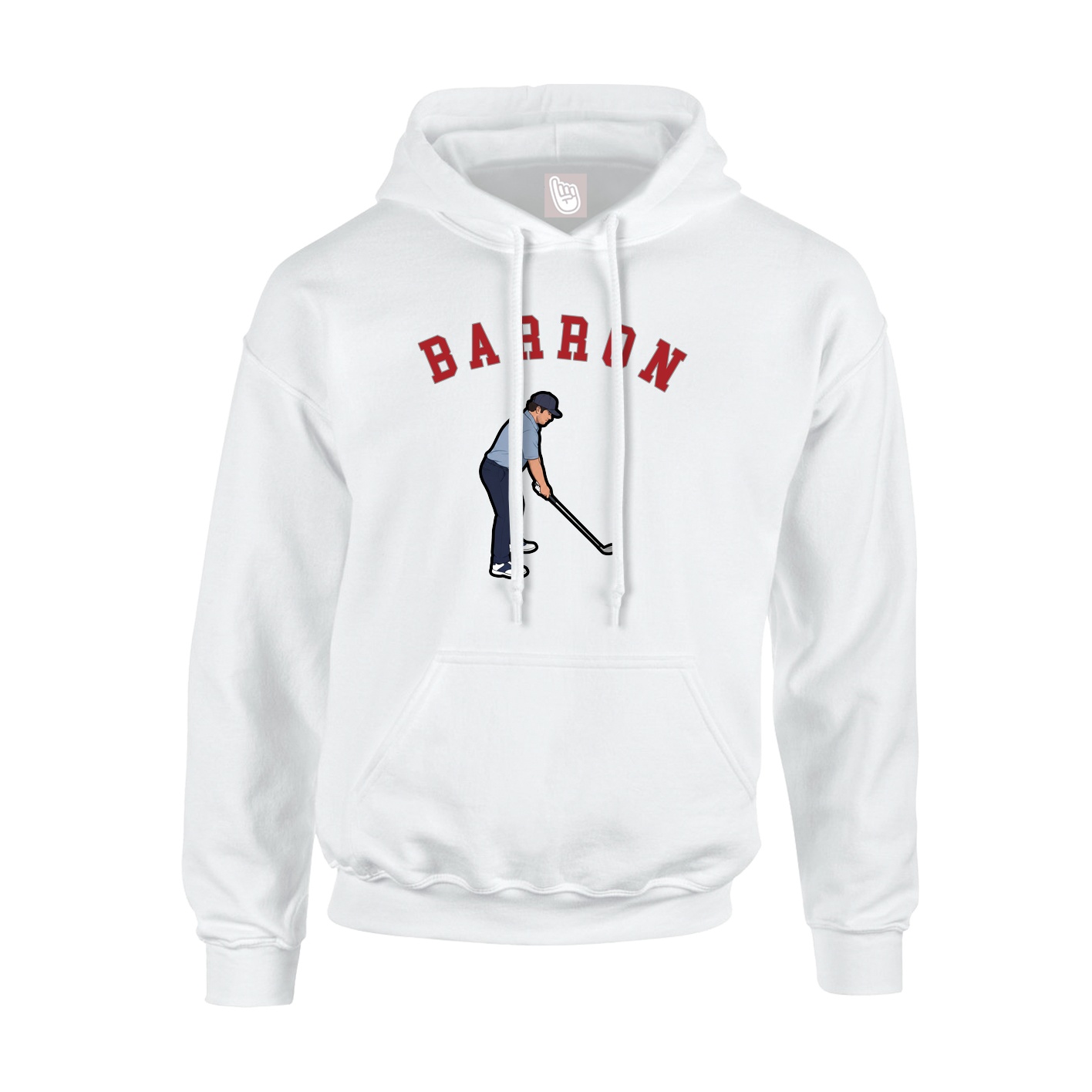 Hoodie — Shirsey Arch in White