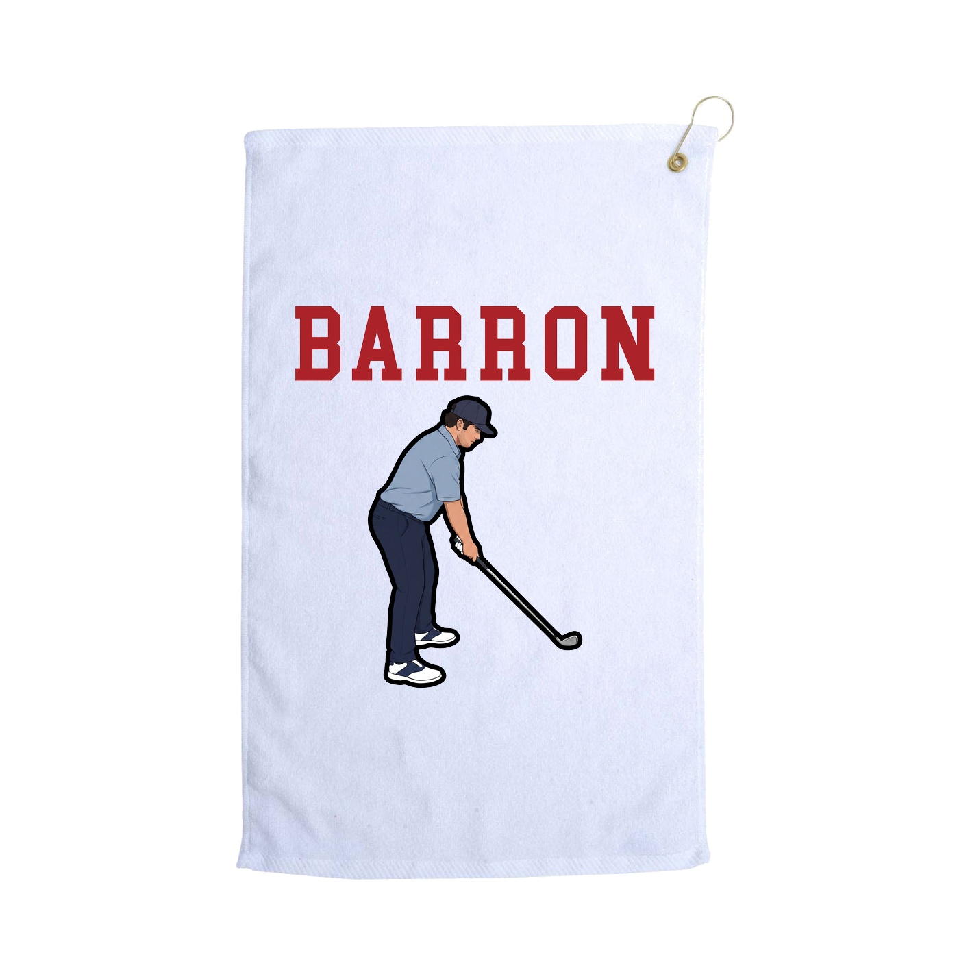 Golf Towel — Shirsey in White