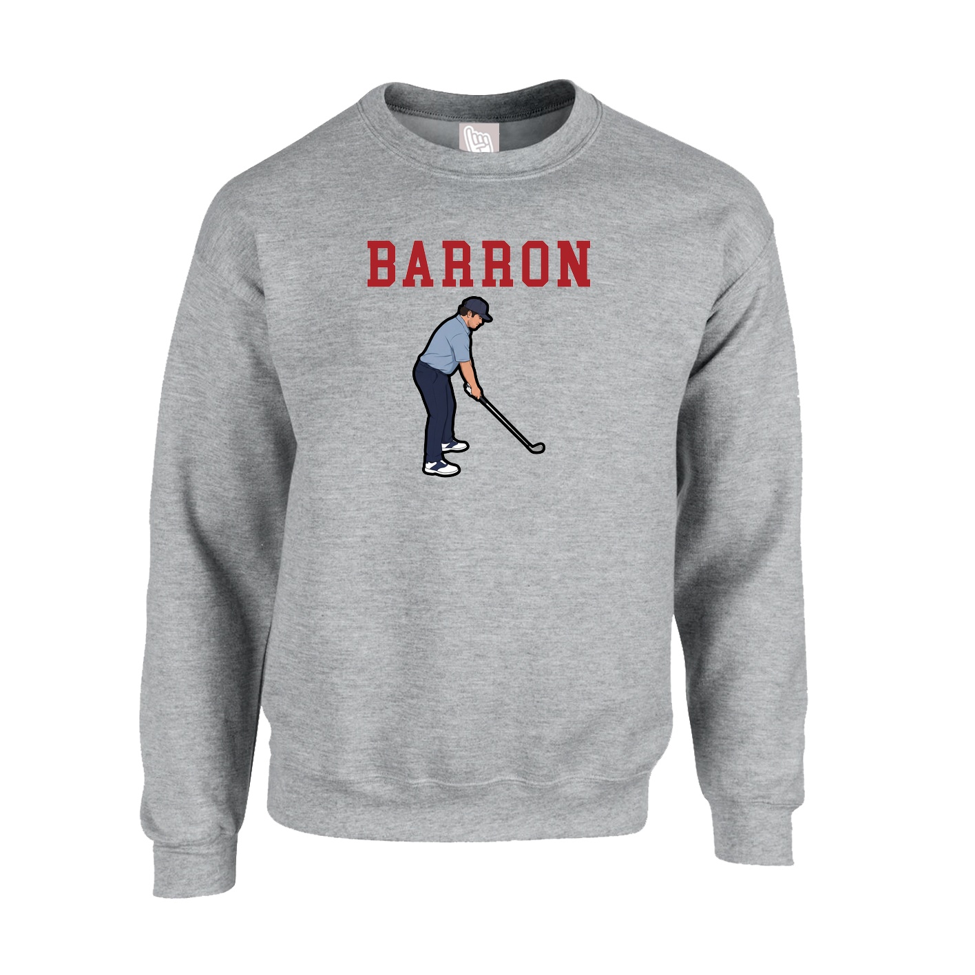 Fleece Crew — Shirsey in Grey