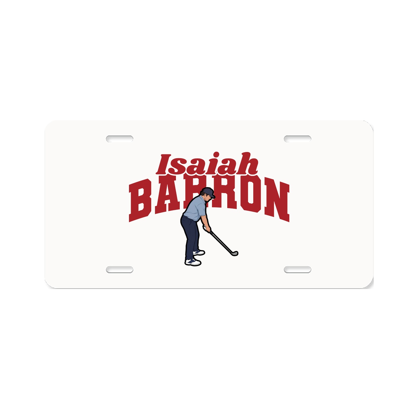 License Plate — Signature Arch in Classic