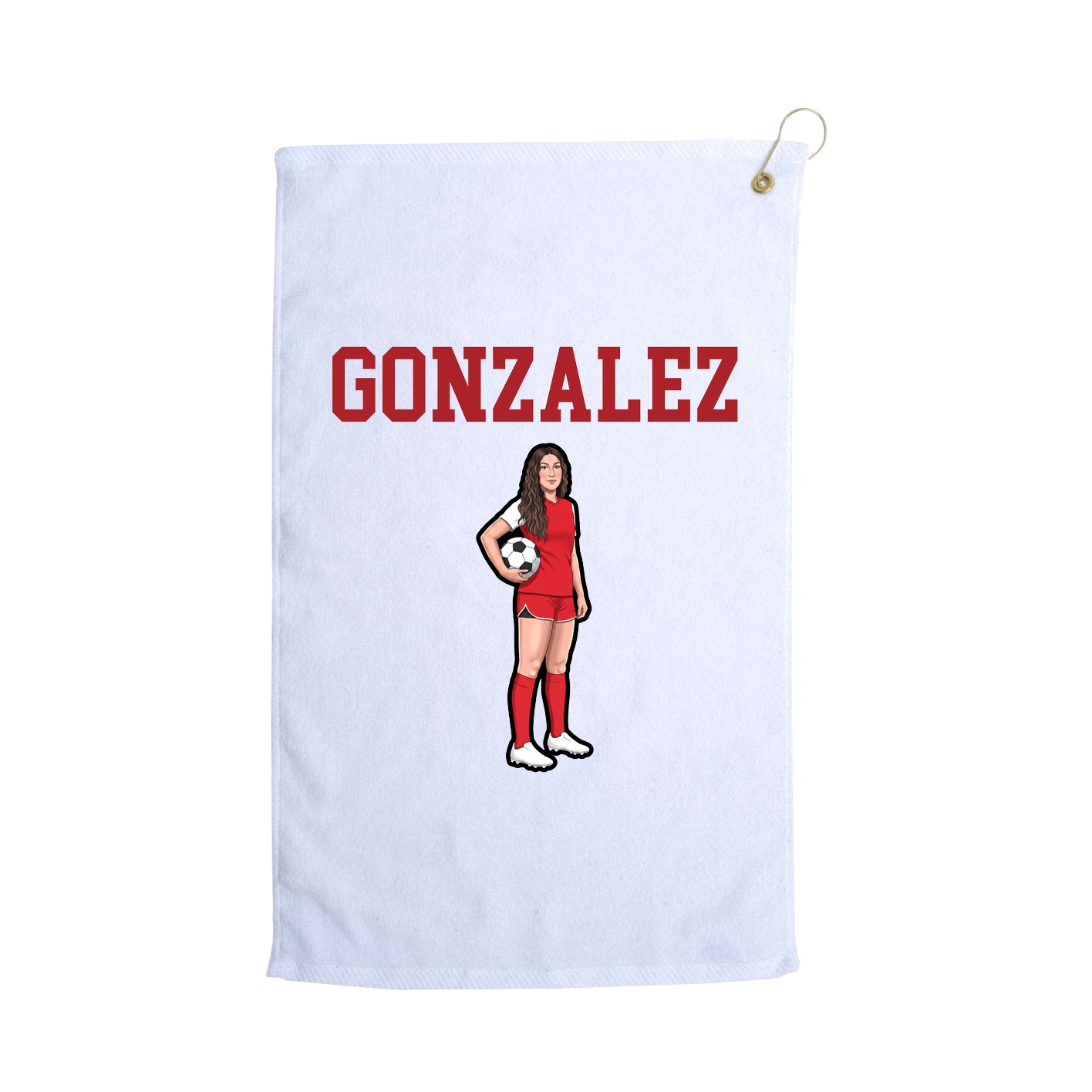 Golf Towel — Shirsey in White