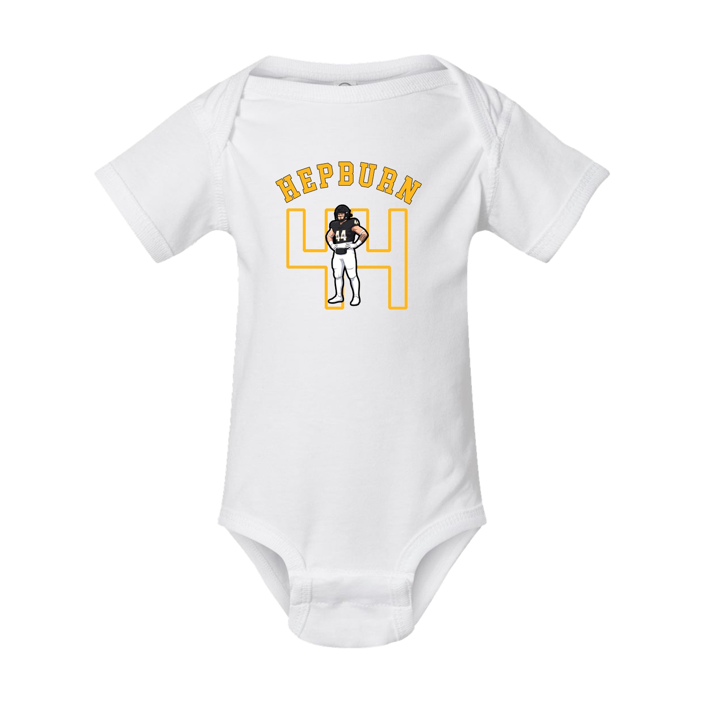 Baby Onesie — Shirsey Arch in White