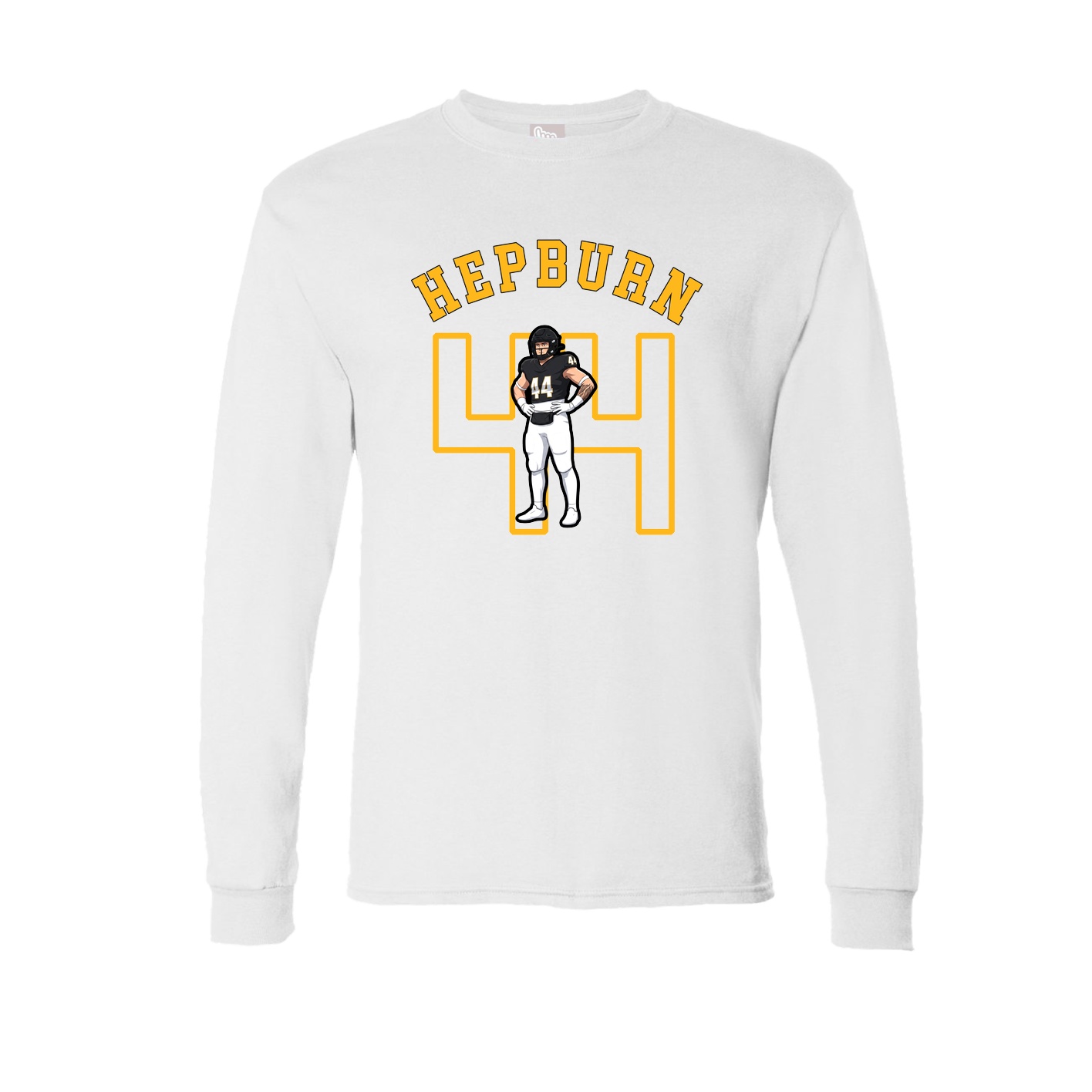 Long Sleeve Tee — Shirsey Arch in White