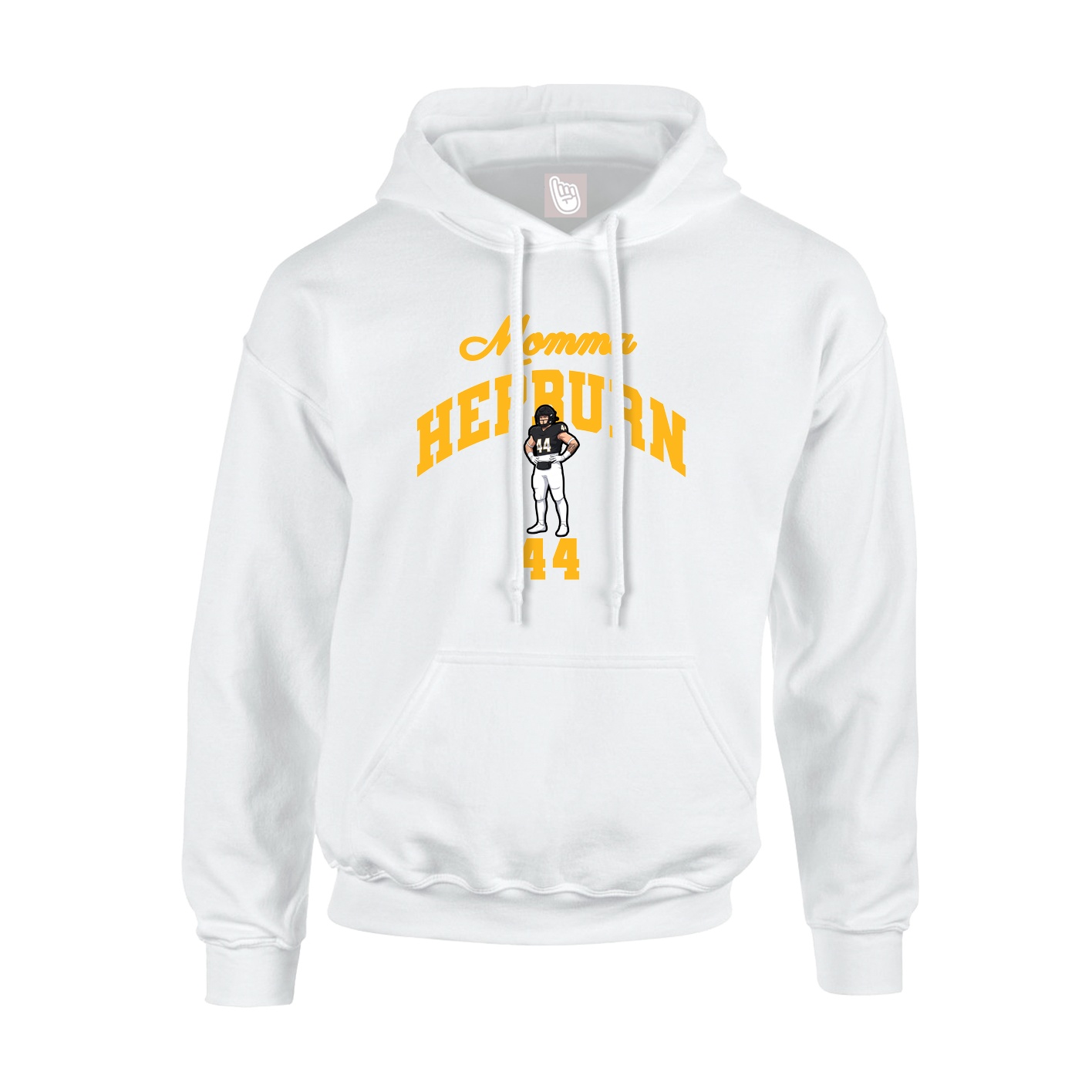 Youth Hoodie — Mothers Day Arch in White