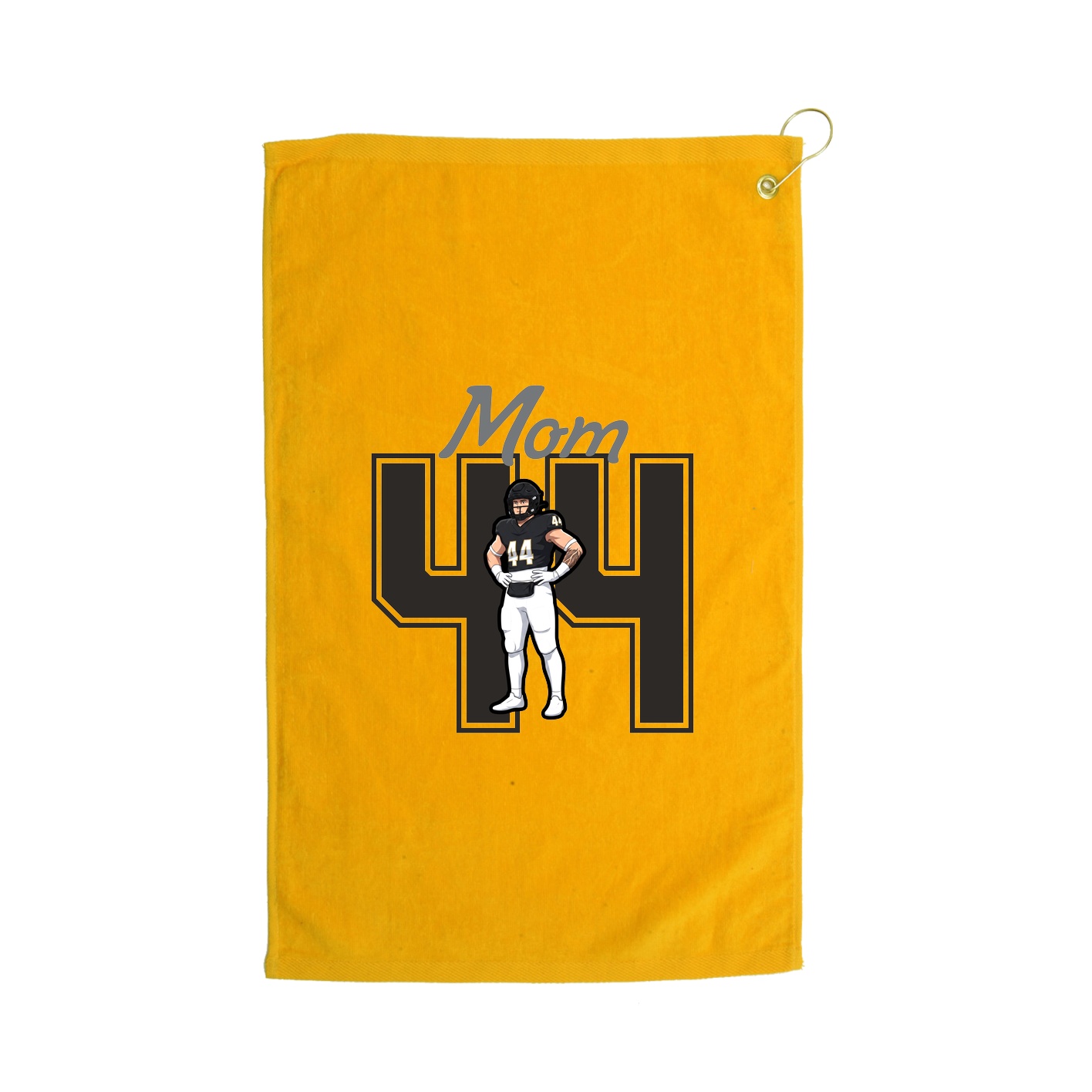 Golf Towel — Mothers Day Shirsey in Gold