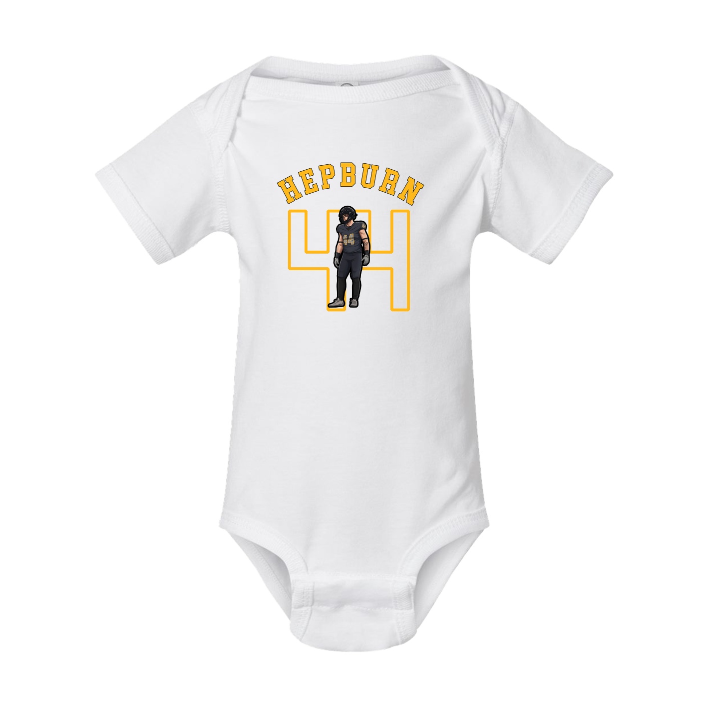 Baby Onesie — Shirsey Arch in White