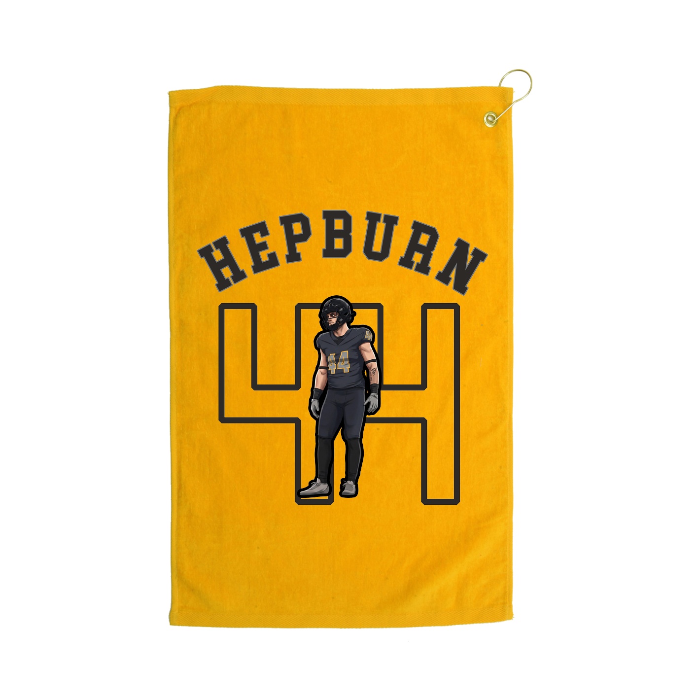 Golf Towel — Shirsey Arch in Gold