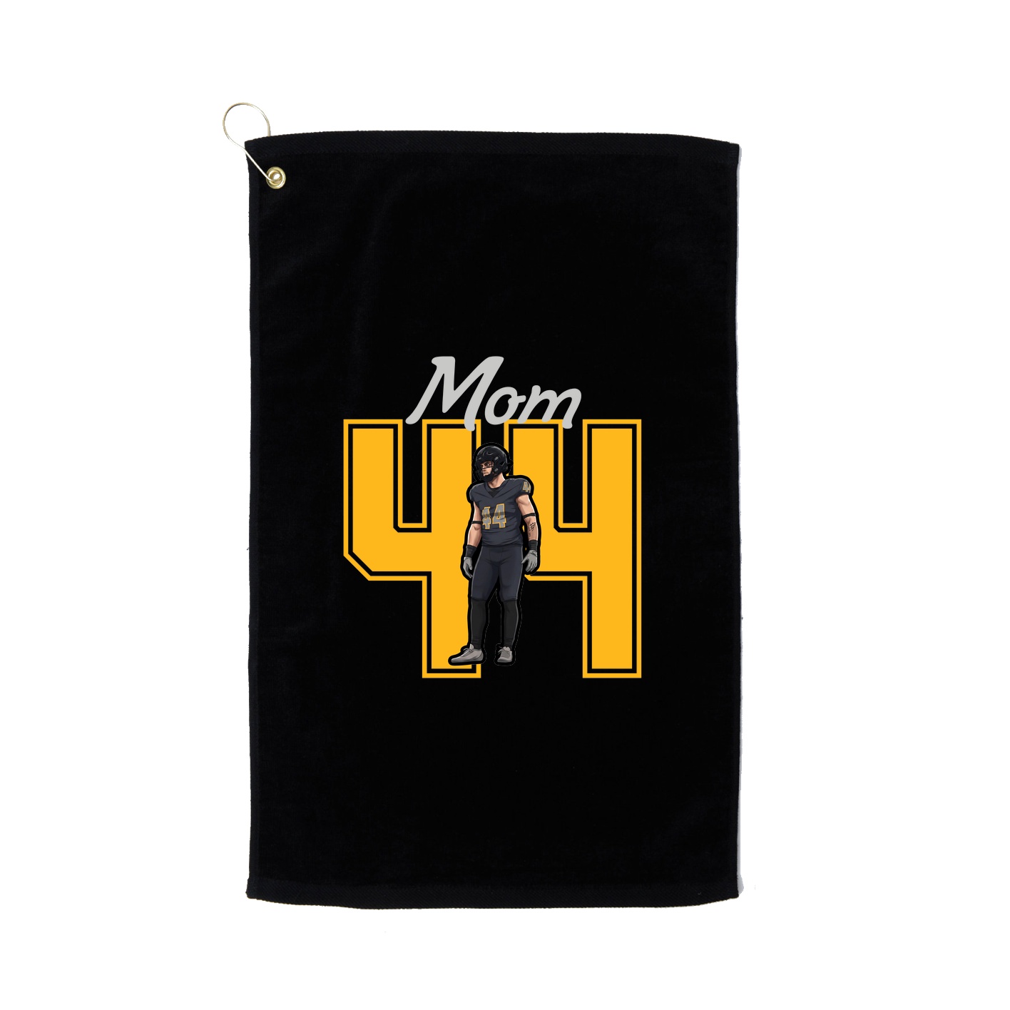 Golf Towel — Mothers Day Shirsey in Black