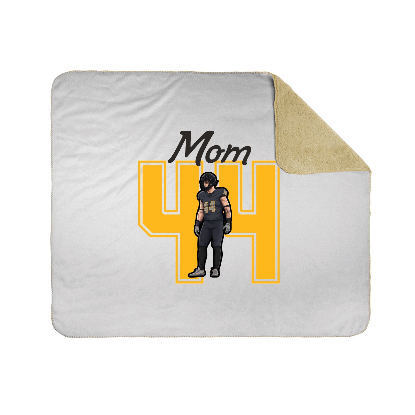 Throw Blanket — Mothers Day Shirsey in White