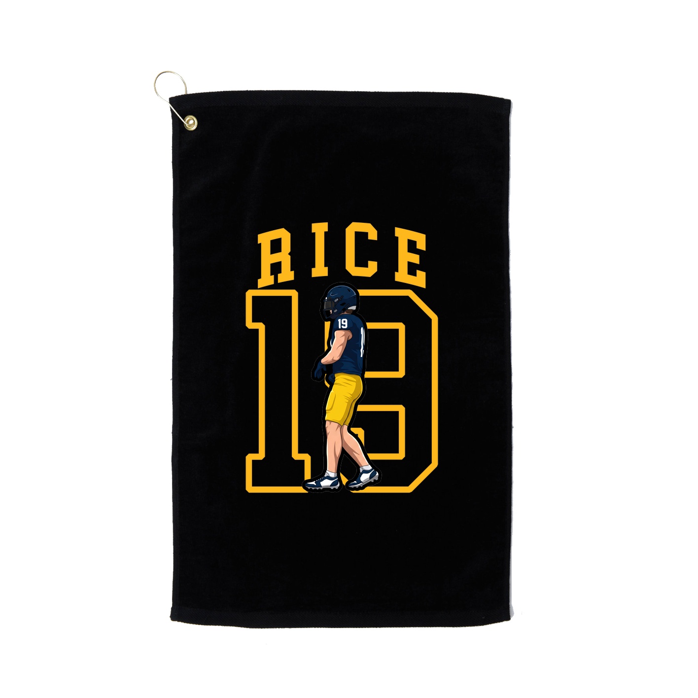 Golf Towel — Shirsey in Black
