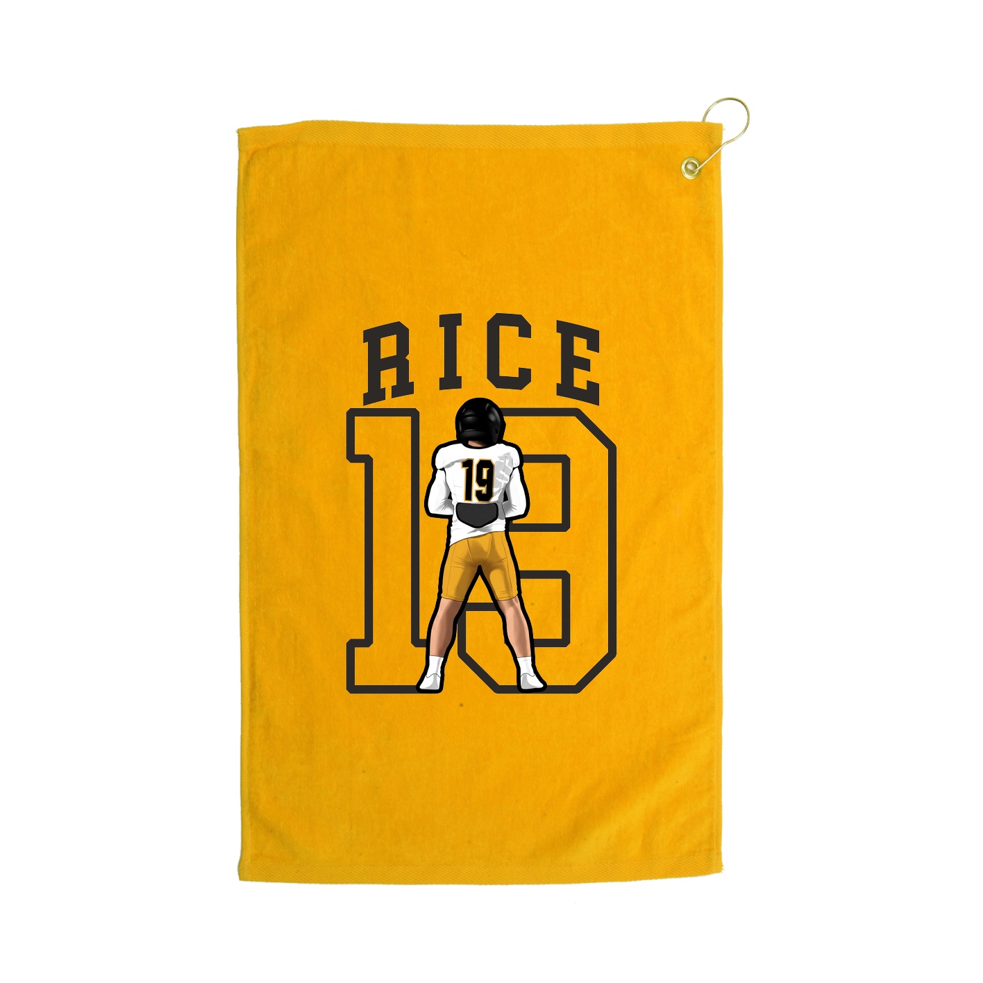 Golf Towel — Shirsey in Gold
