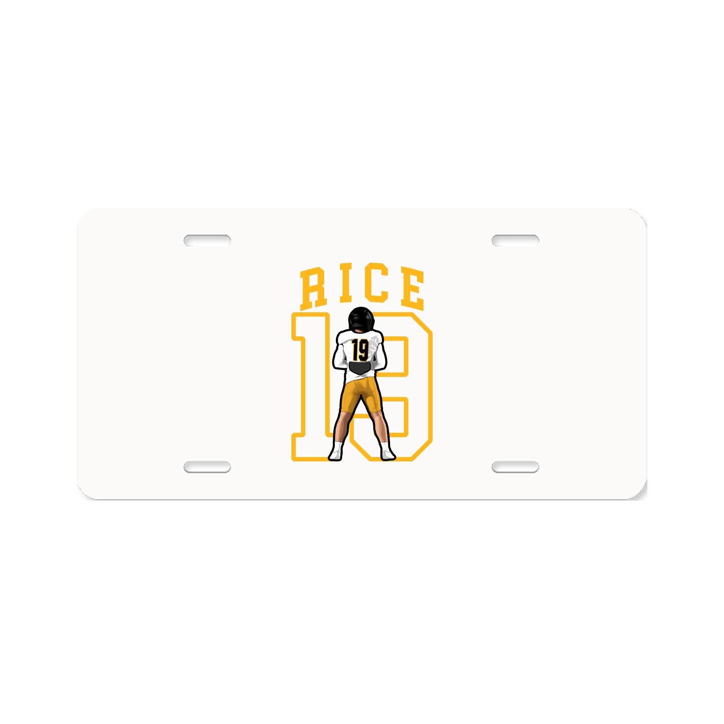 License Plate — Shirsey in Classic