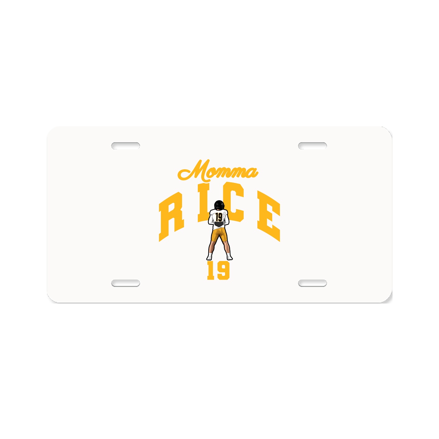 License Plate — Mothers Day Arch in Classic