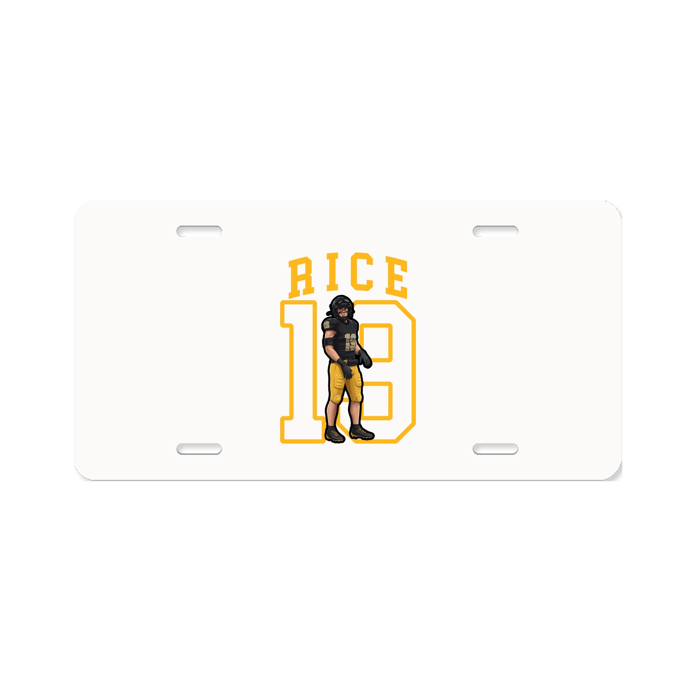 License Plate — Shirsey in Classic