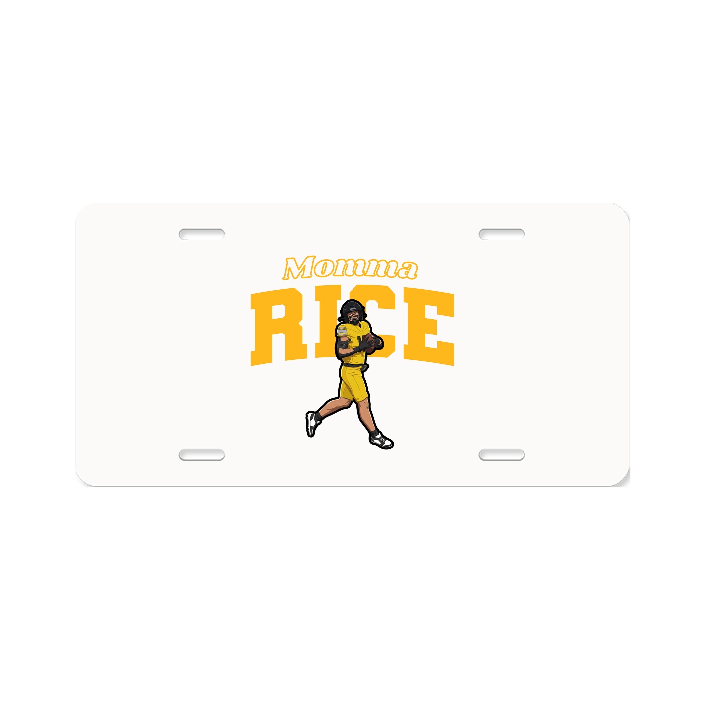 License Plate — Mothers Day Block in Classic