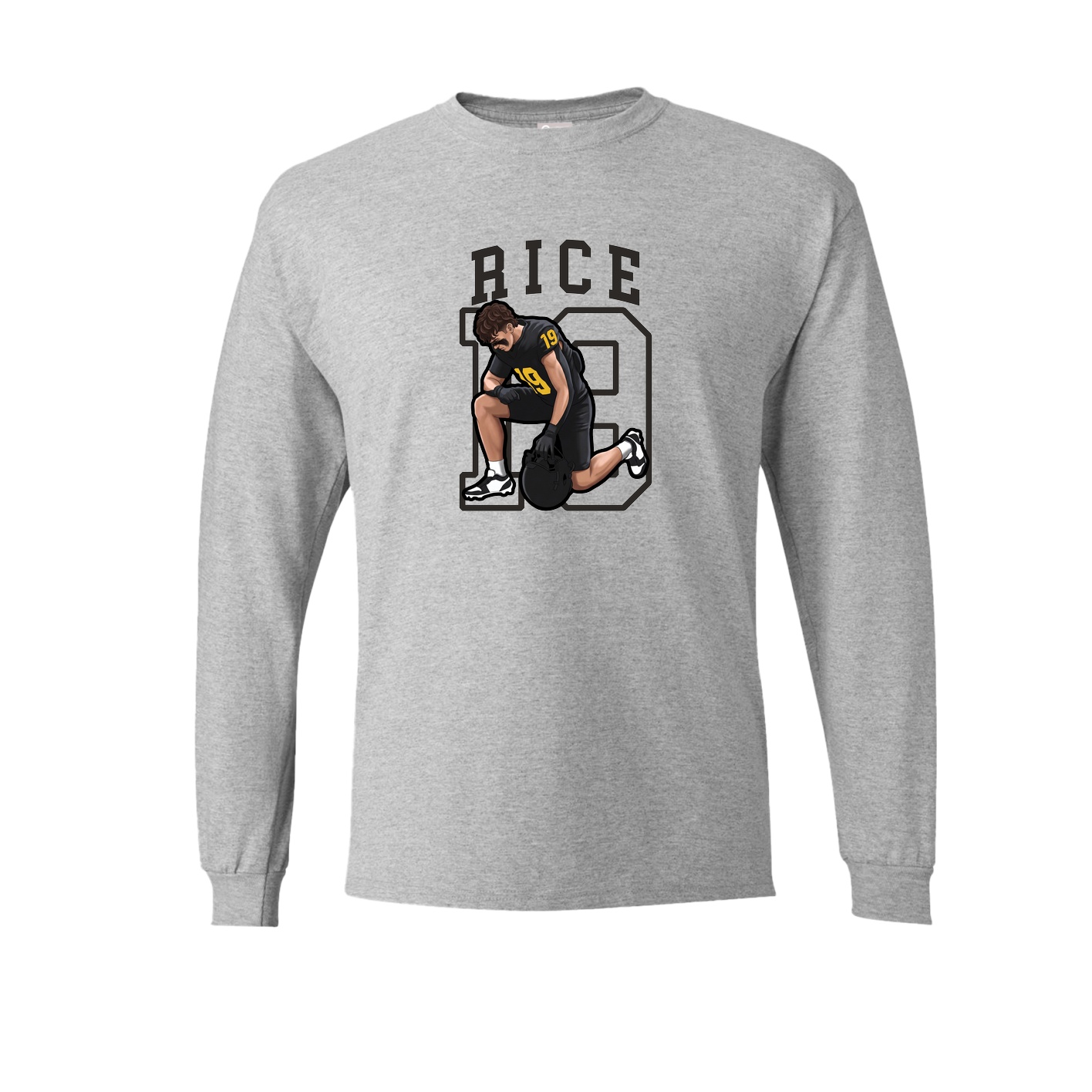 Long Sleeve Tee — Shirsey in Grey