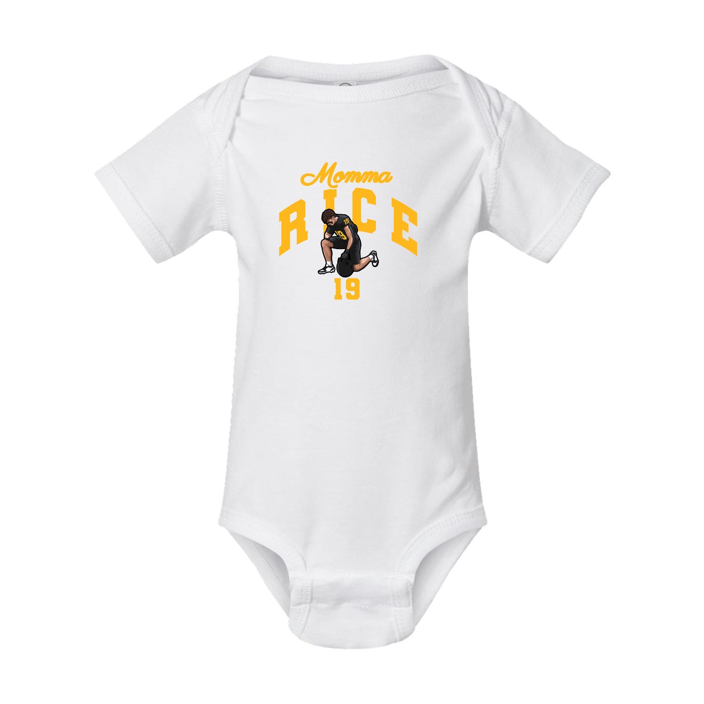 Baby Onesie — Mothers Day Arch in White