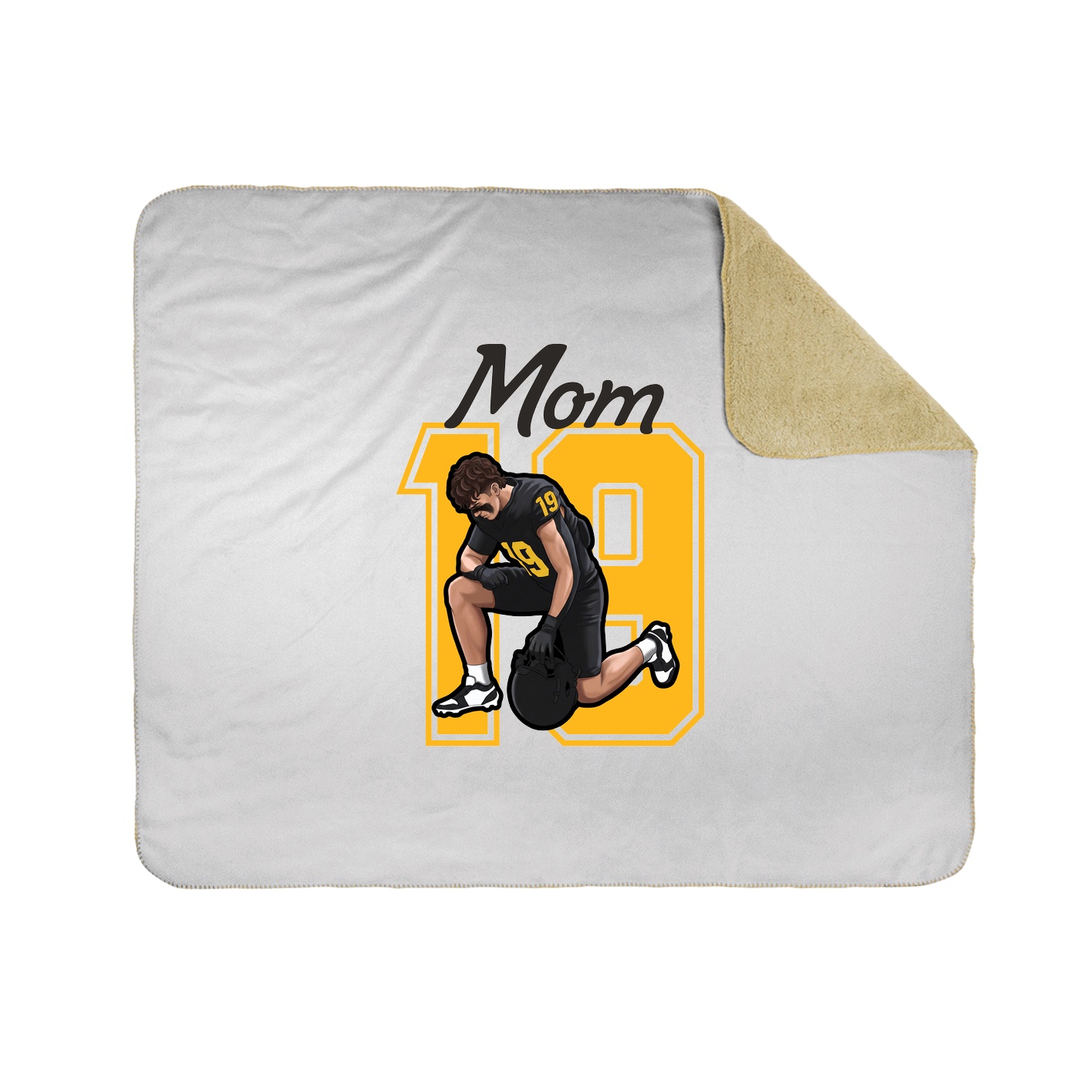 Throw Blanket — Mothers Day Shirsey in White