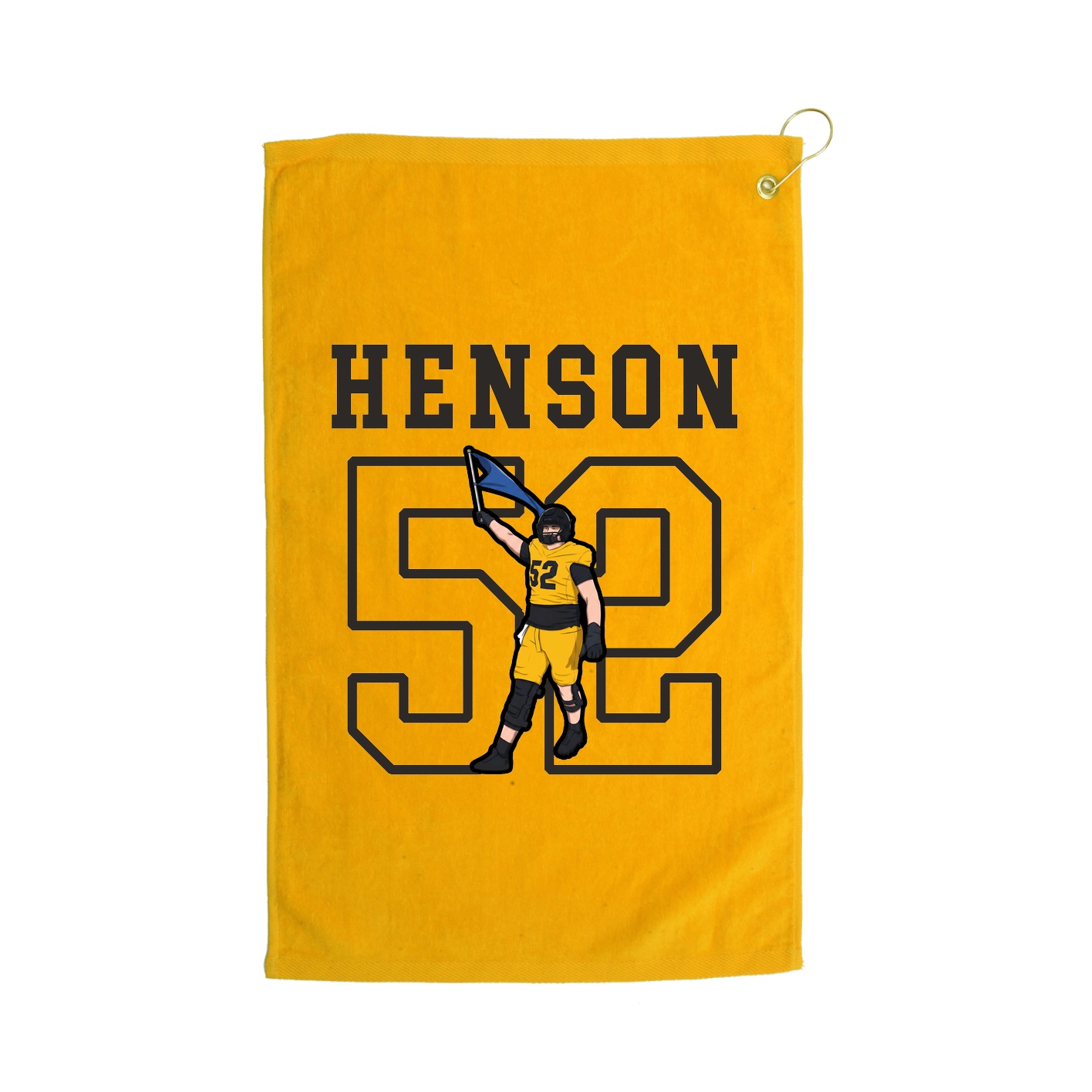 Golf Towel — Shirsey in Gold