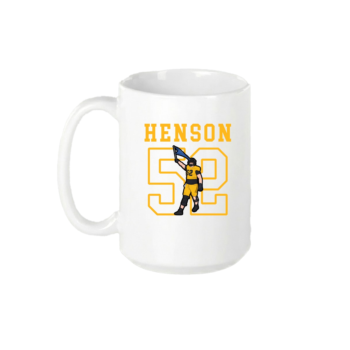 15oz Coffee Mug — Shirsey in White