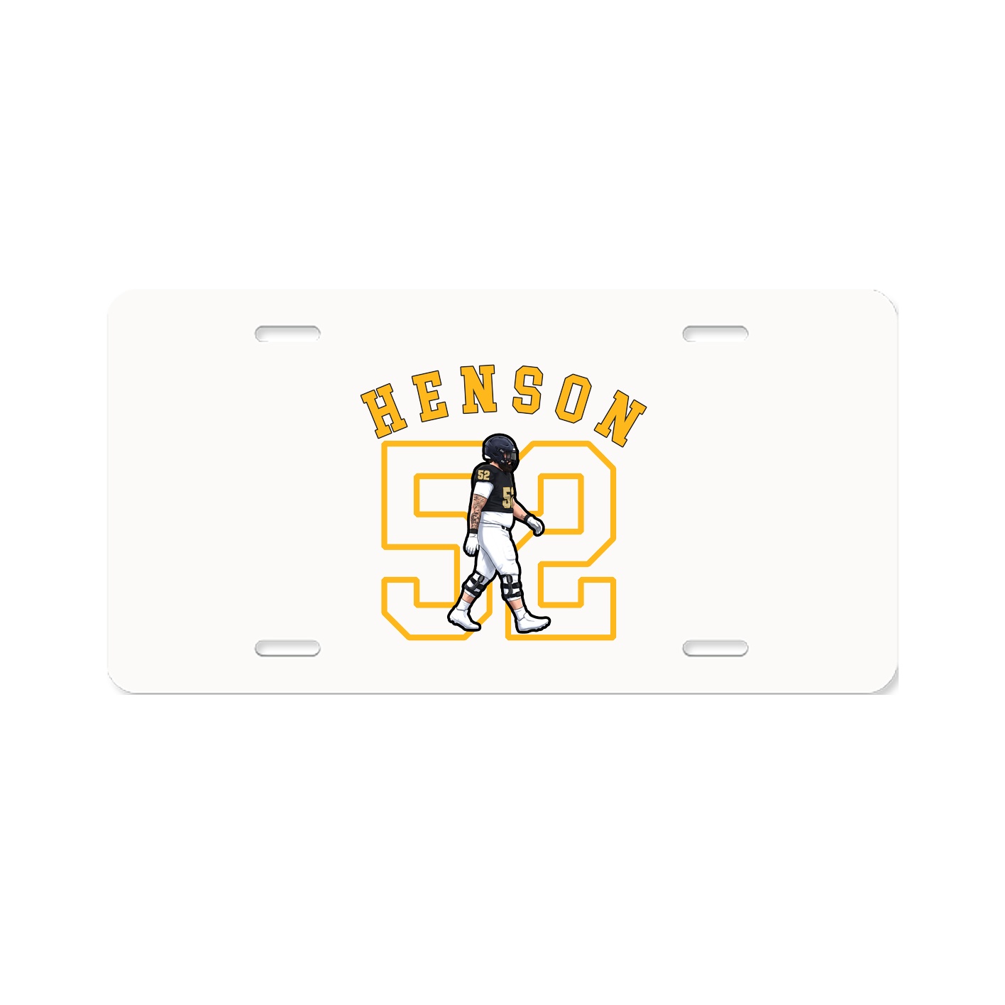 License Plate — Shirsey Arch in Classic