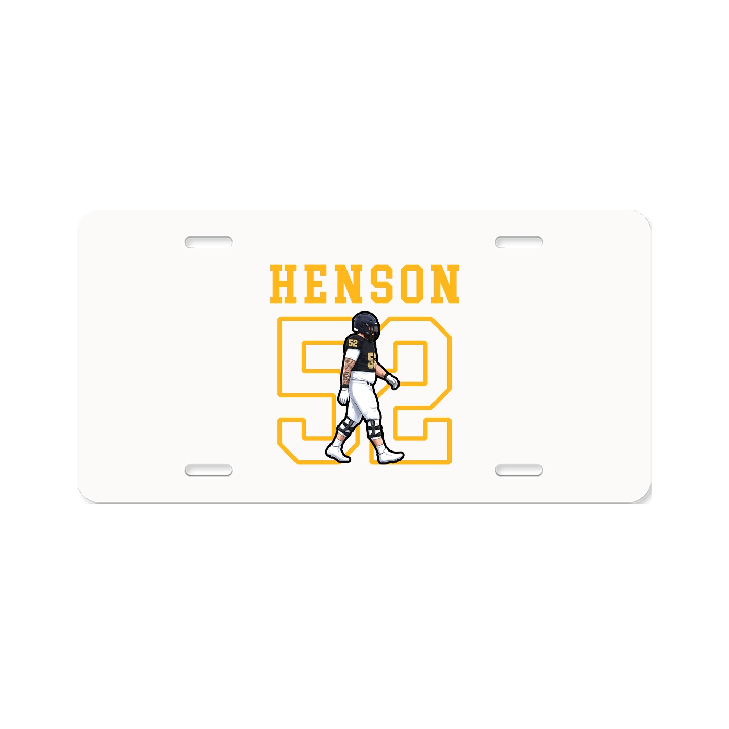 Aluminum License Plate
