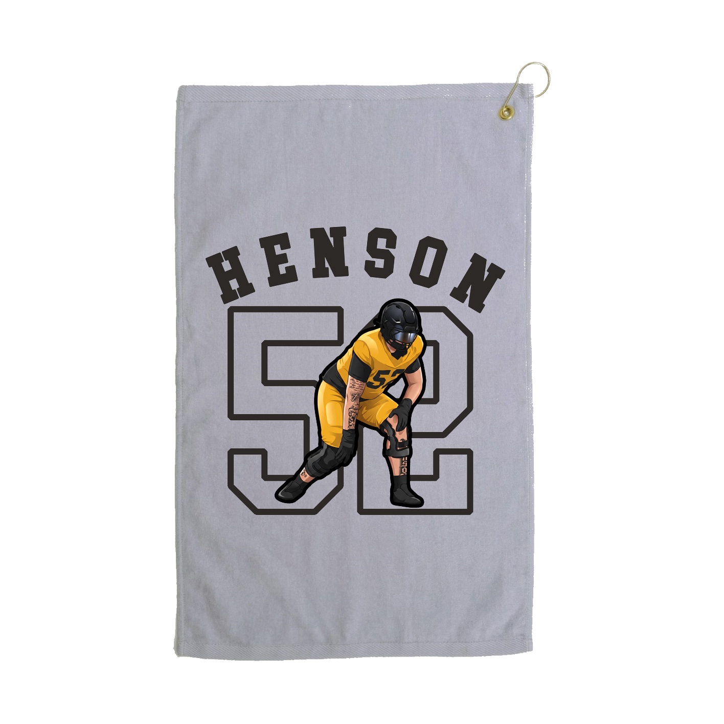 Golf Towel — Shirsey Arch in Grey