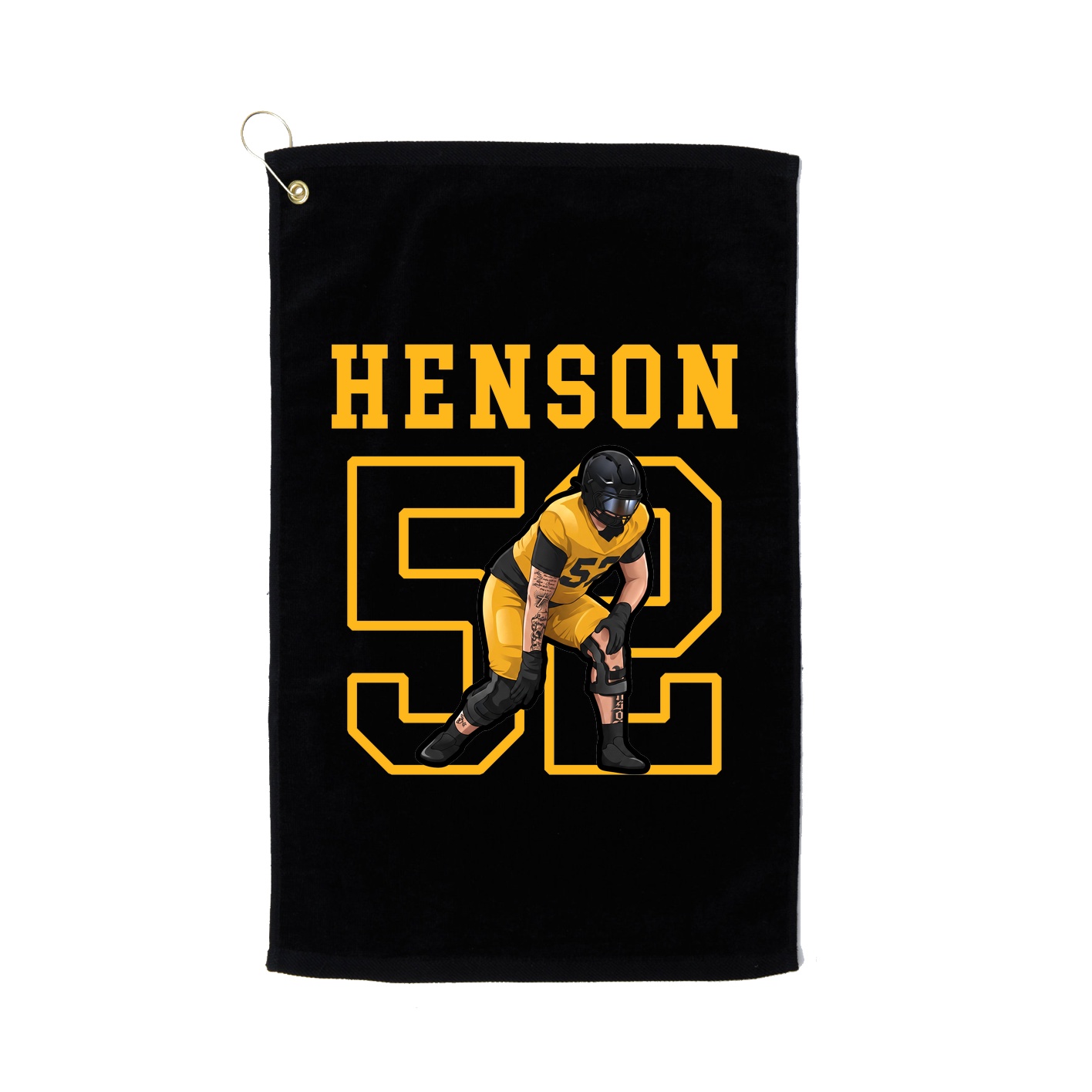 Golf Towel — Shirsey in Black
