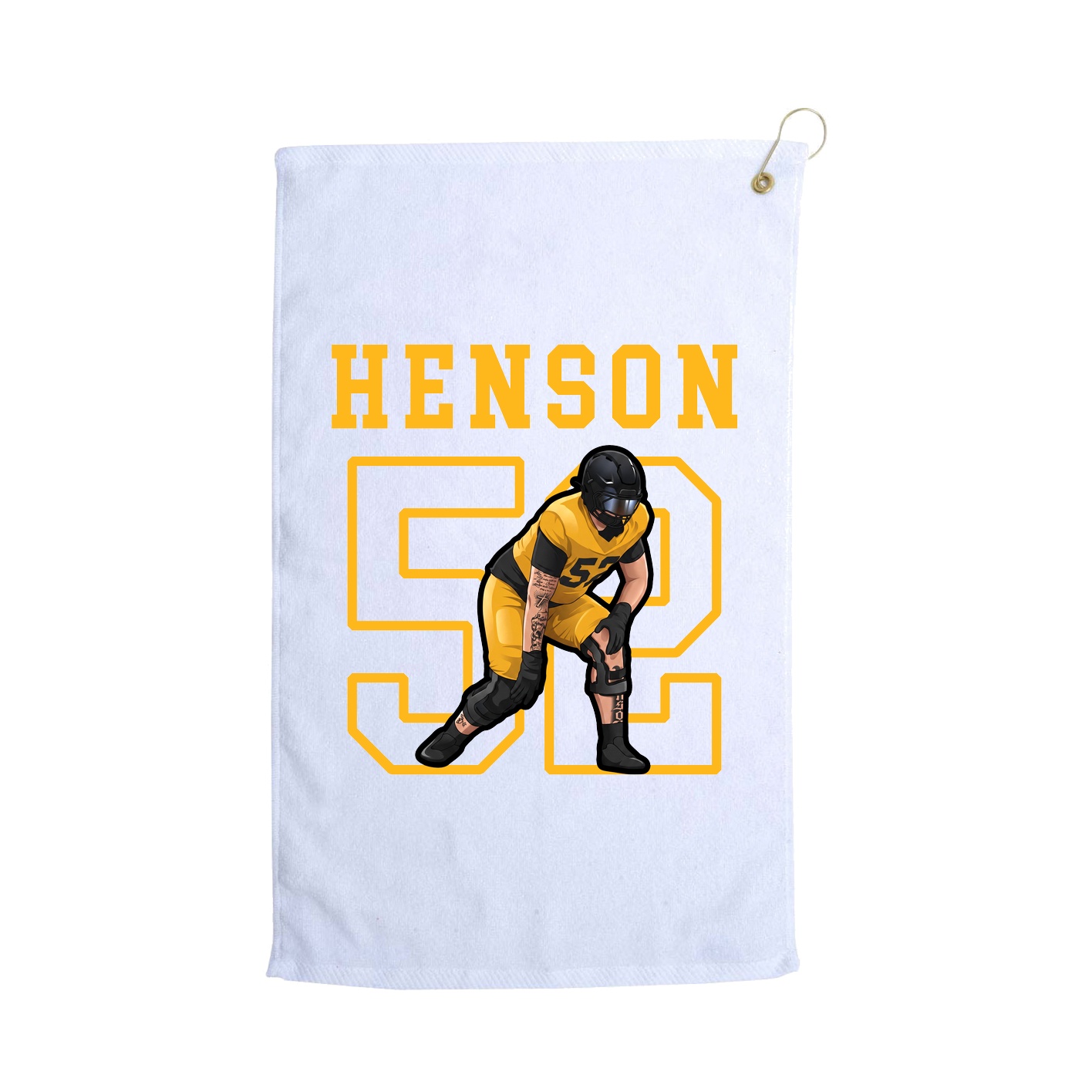 Golf Towel — Shirsey in White