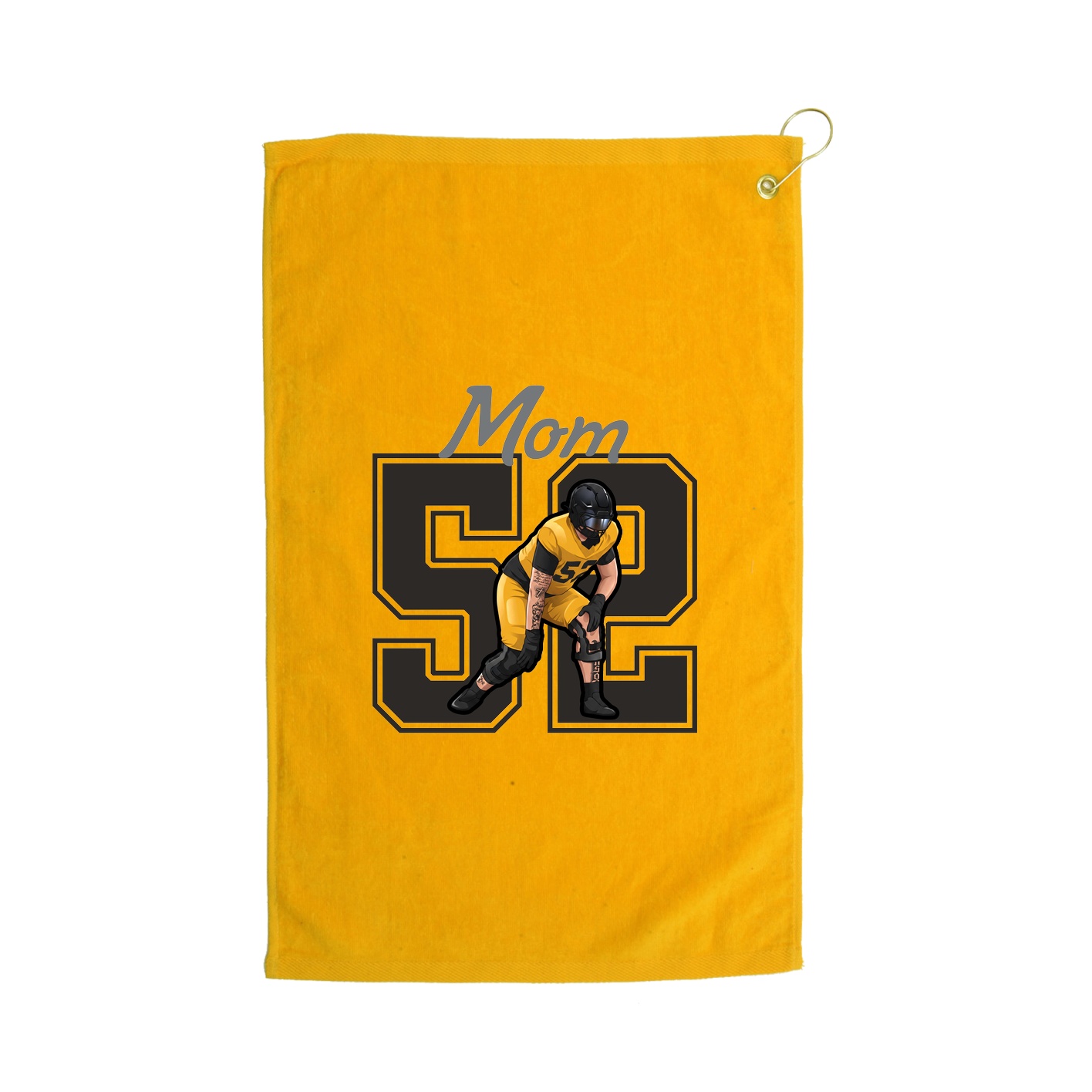 Golf Towel — Mothers Day Shirsey in Gold