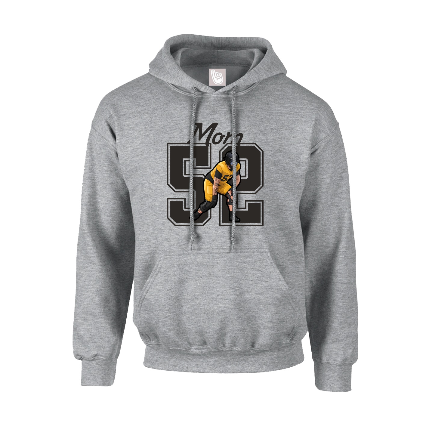 Youth Hoodie — Mothers Day Shirsey in Grey