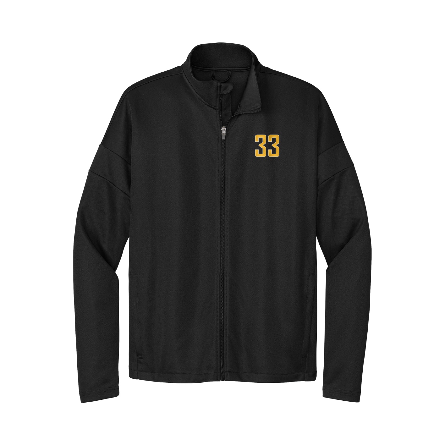 Team Travel Full-Zip Jacket — Front Shirsy in Black