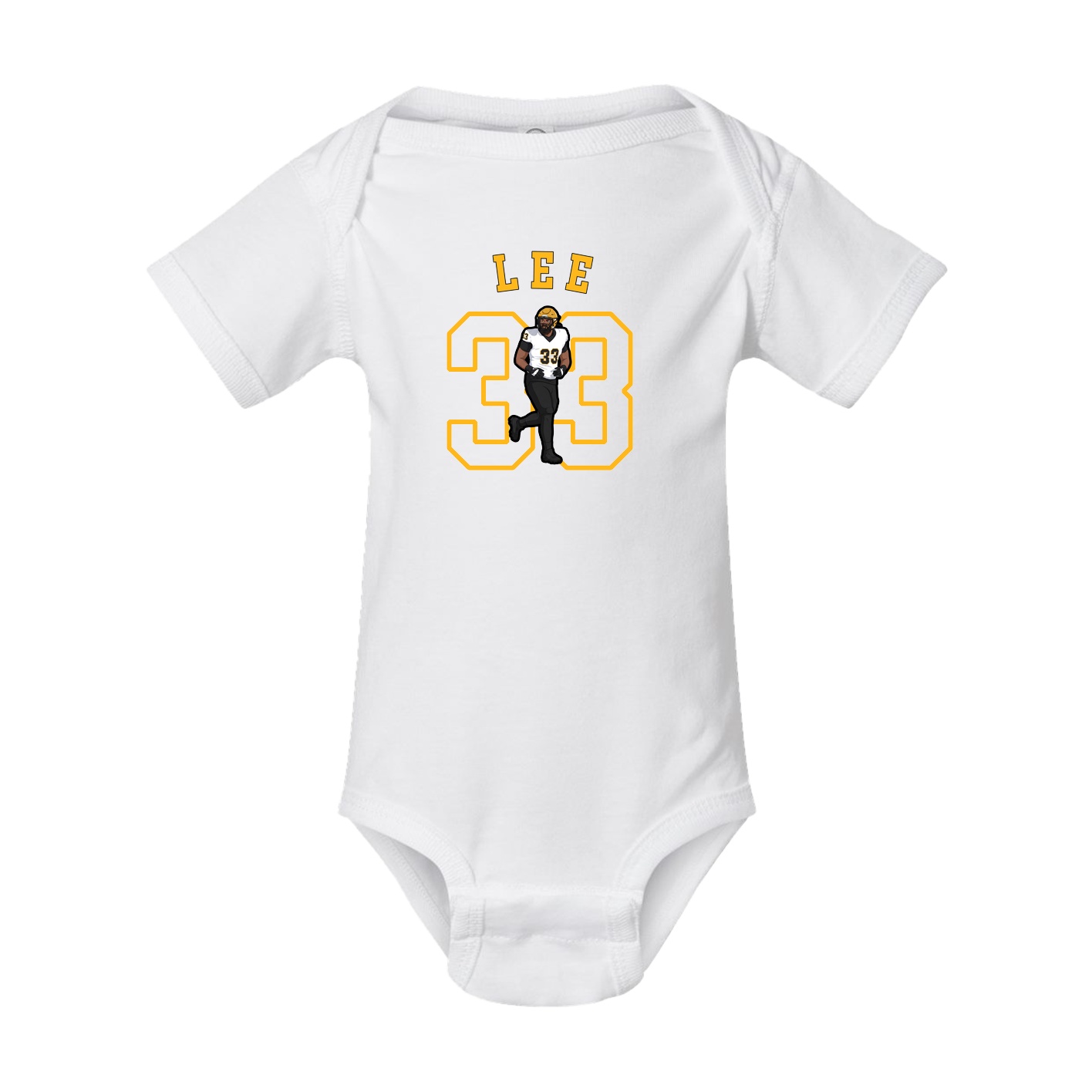 Baby Onesie — Shirsey Arch in White