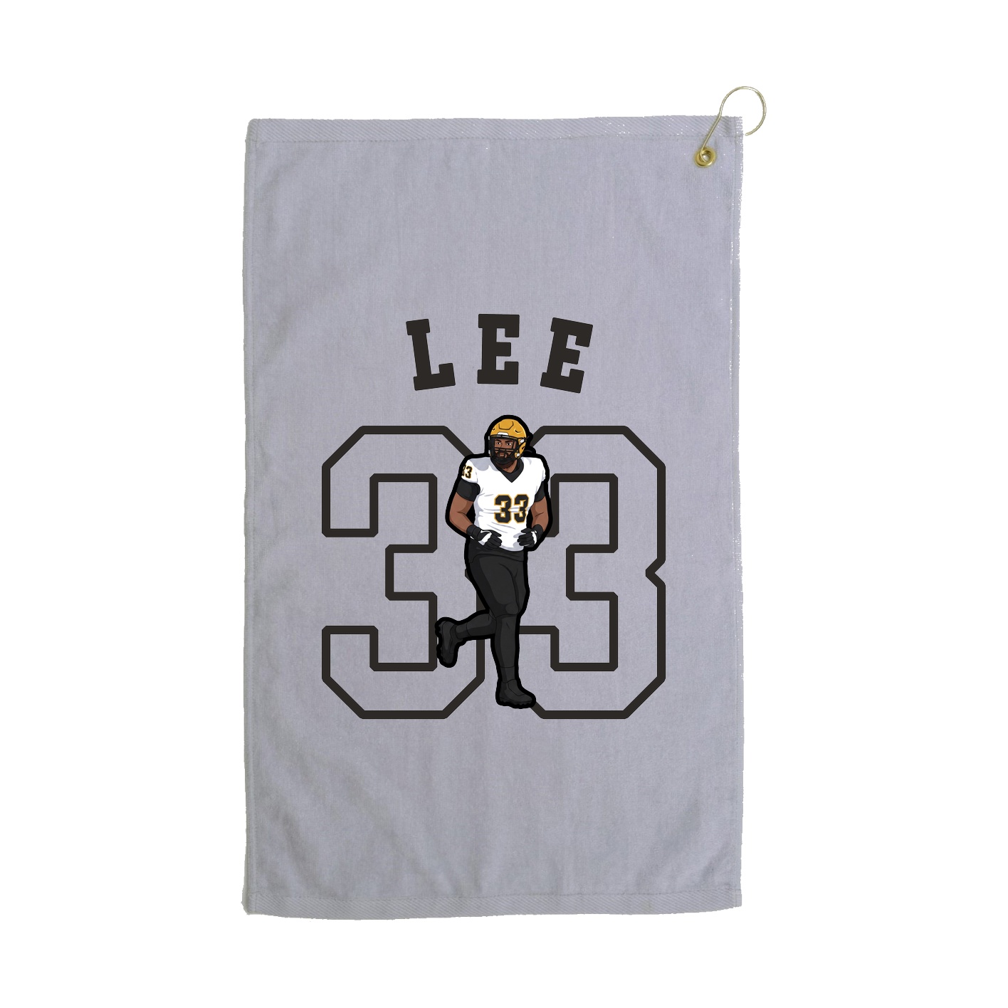 Golf Towel — Shirsey Arch in Grey