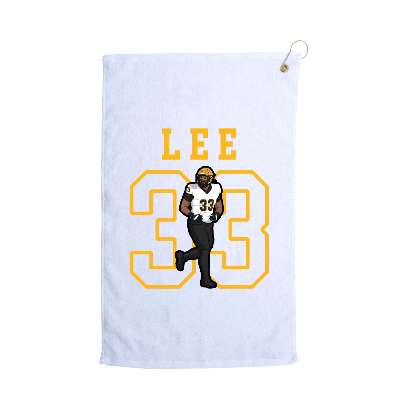Golf Towel — Shirsey in White