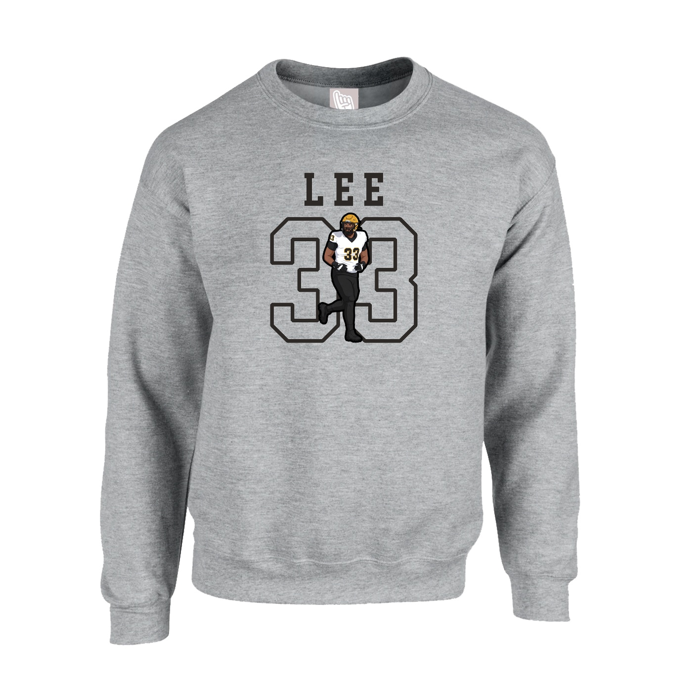 Fleece Crew — Shirsey in Grey