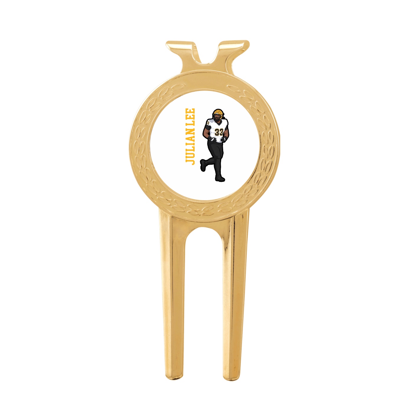 Divot Tool with Ball Marker — Name Vertical in Classic