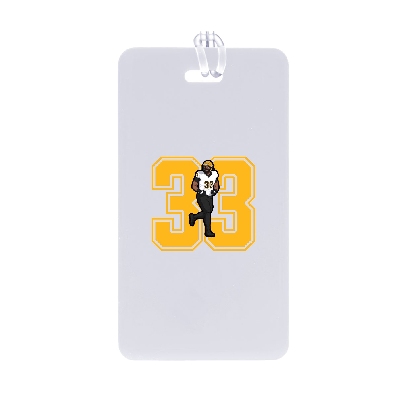 Bag Tag — Number in Classic