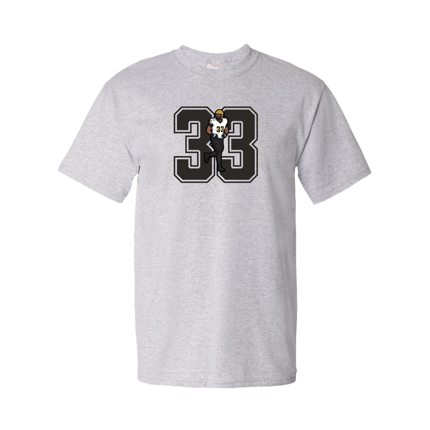 Tee — Number in Grey