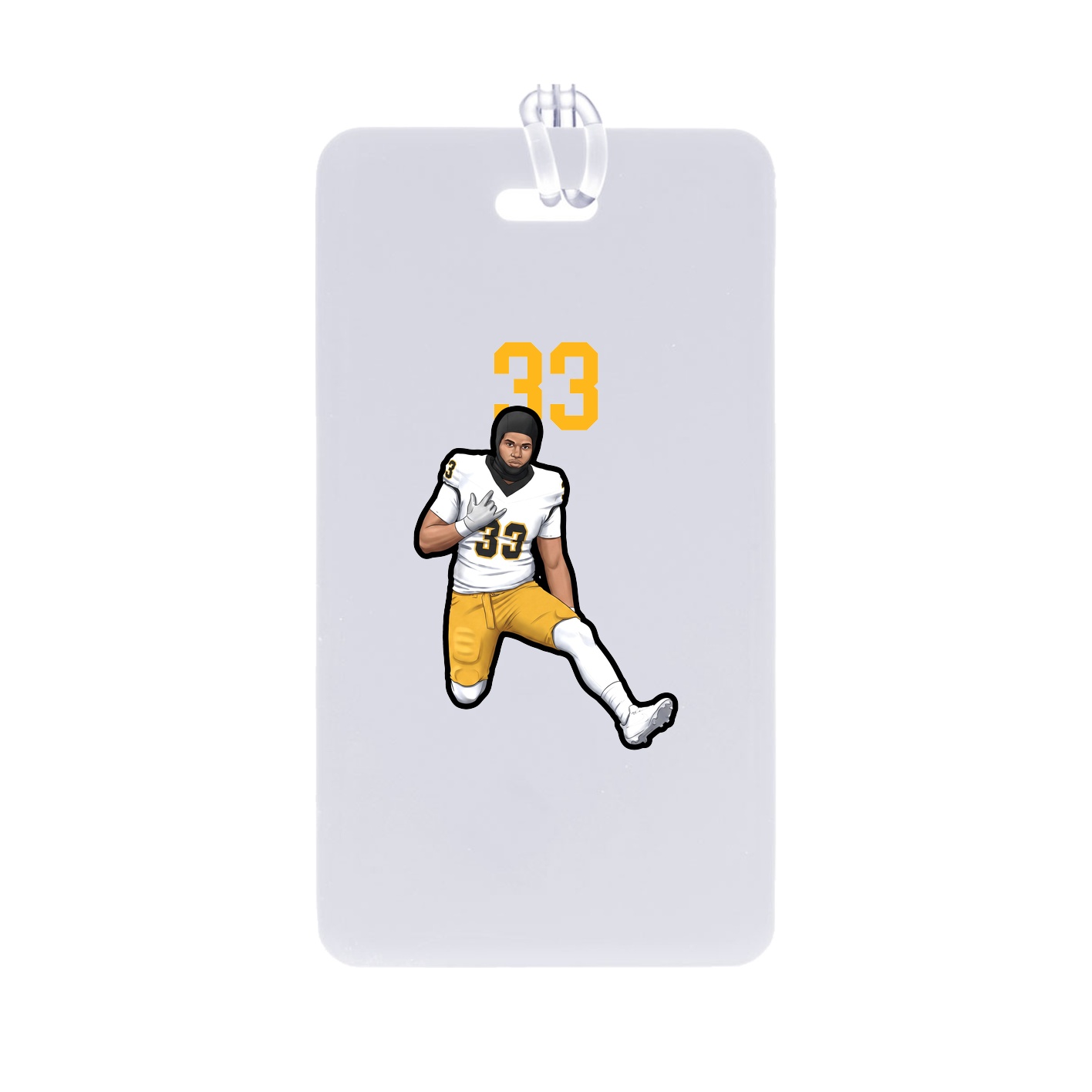 Bag Tag — Number Top in Classic