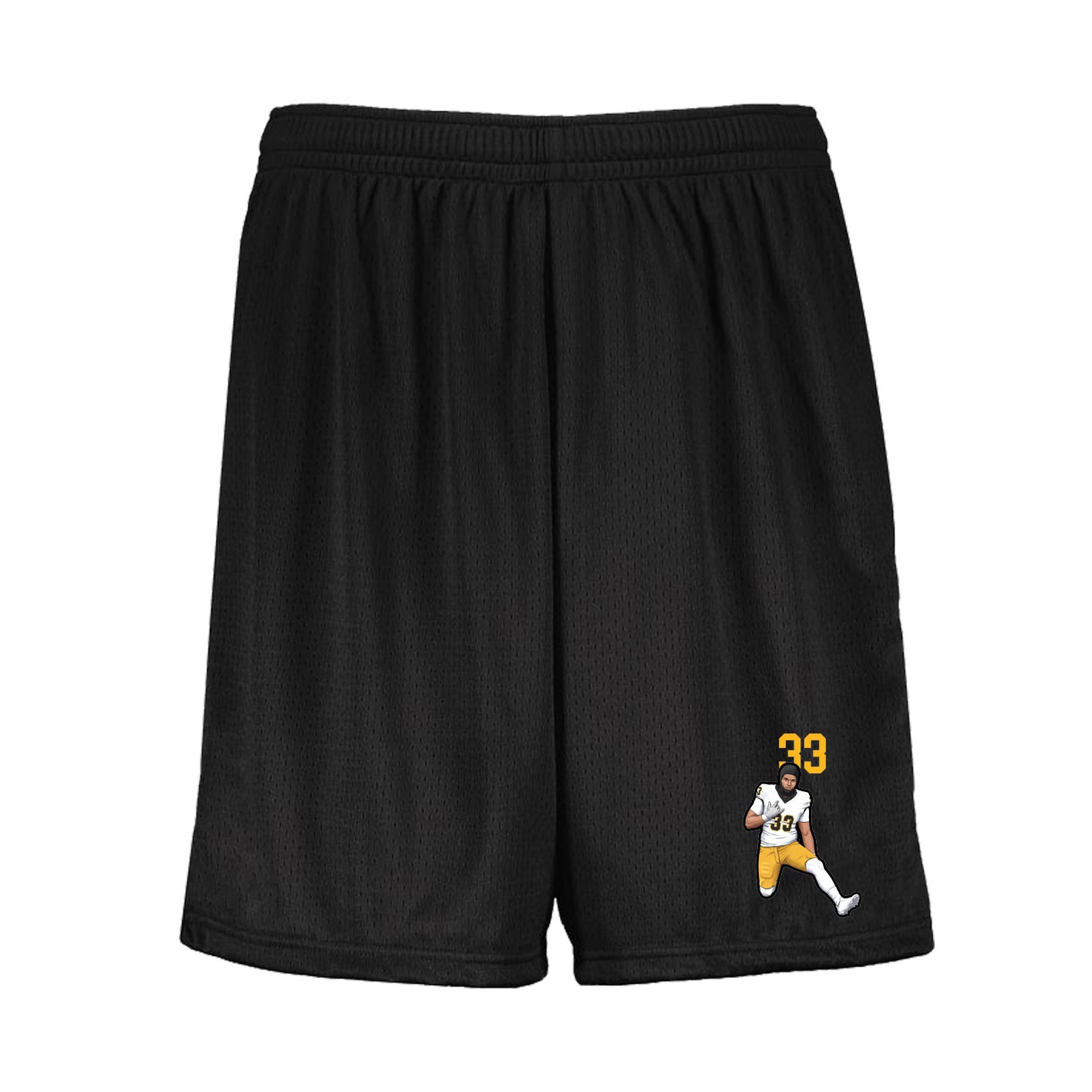 Shorts — Number Top in Black