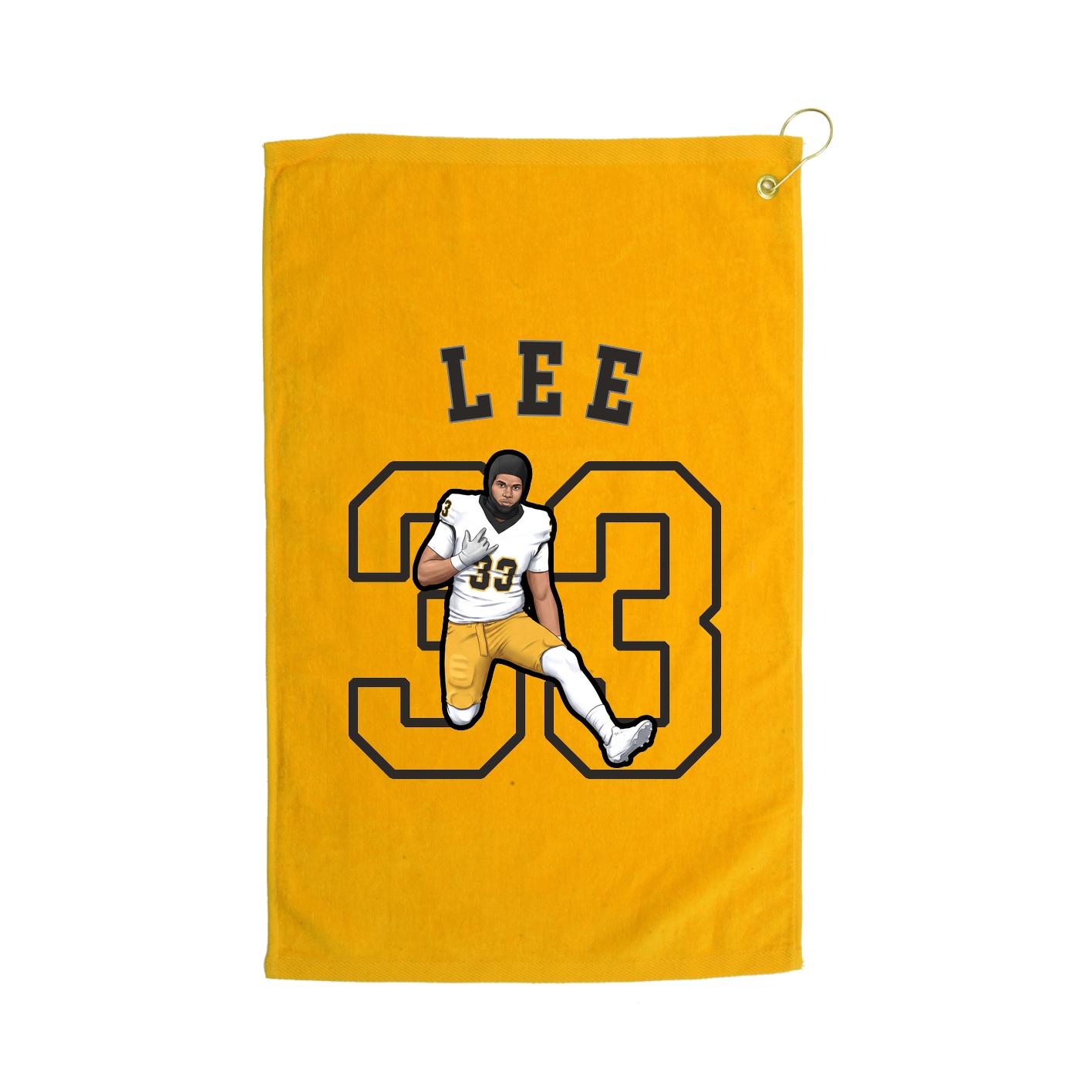 Golf Towel — Shirsey Arch in Gold