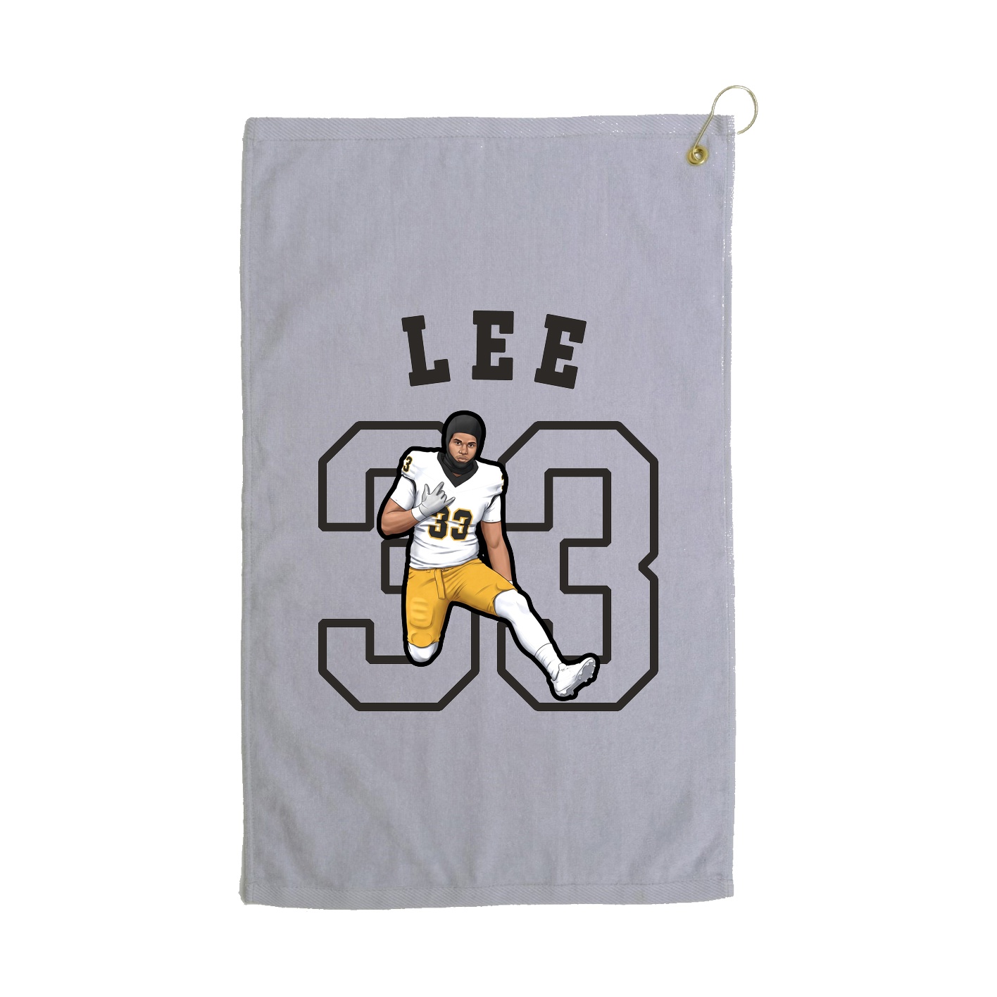 Golf Towel — Shirsey Arch in Grey