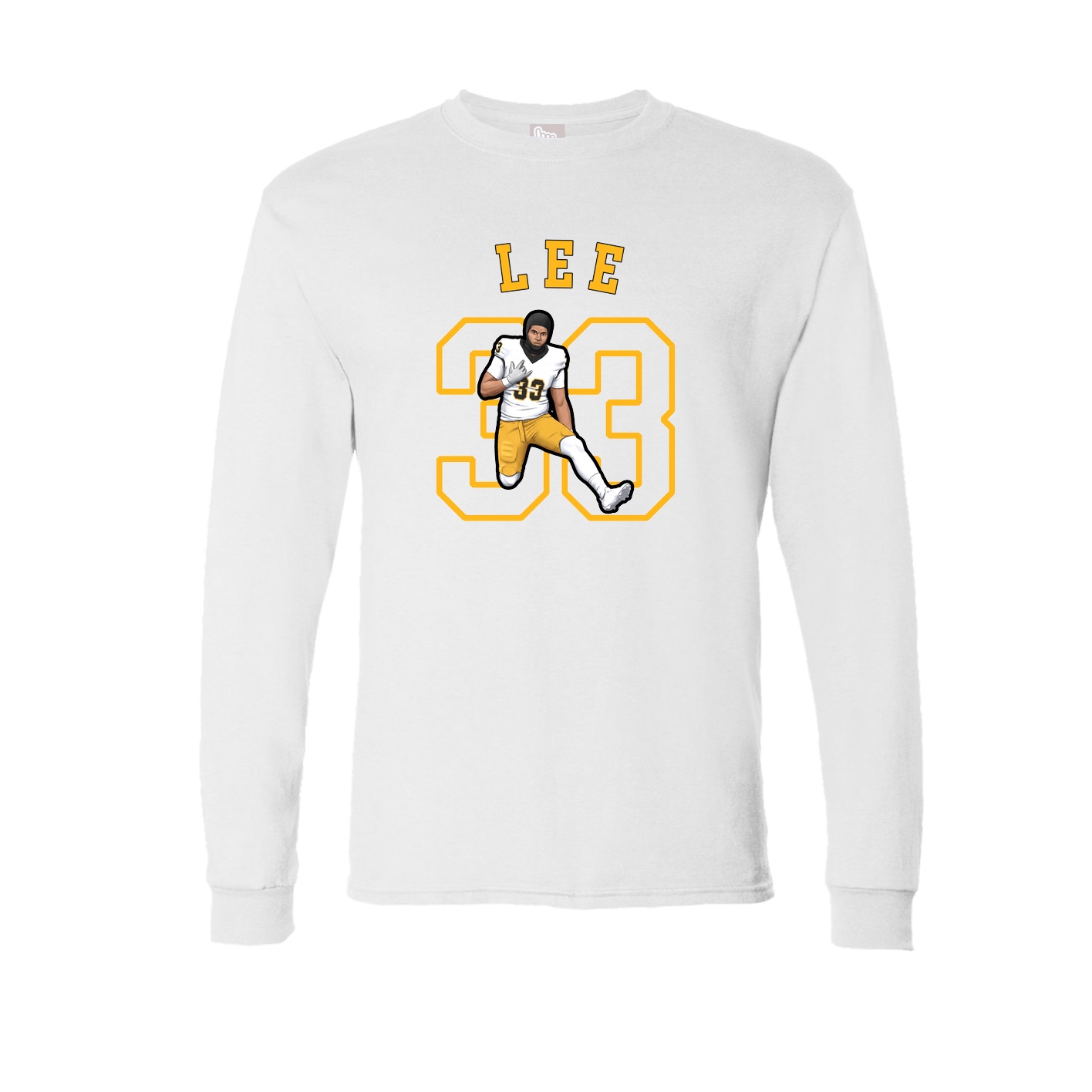 Long Sleeve Tee — Shirsey Arch in White