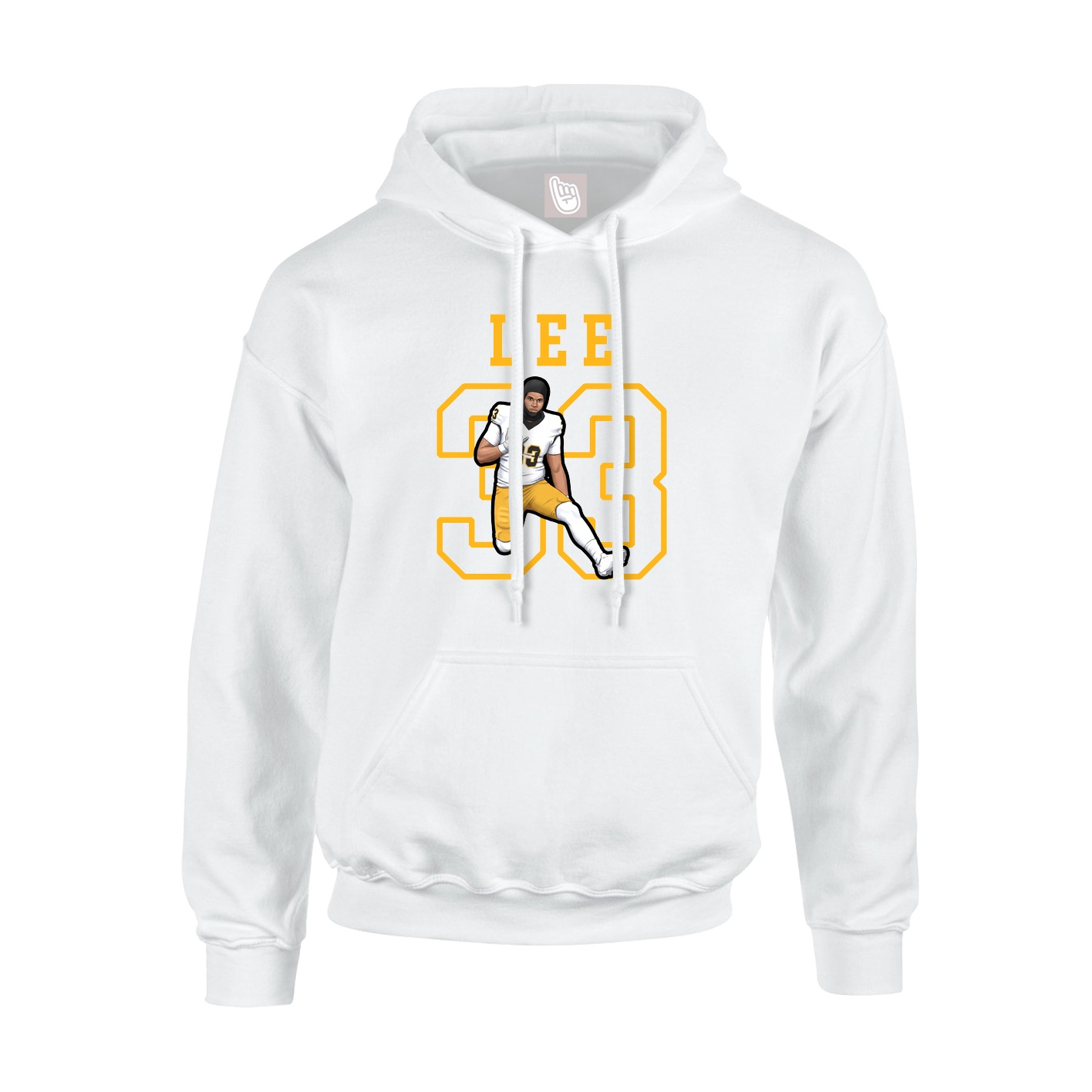 Hoodie — Shirsey in White