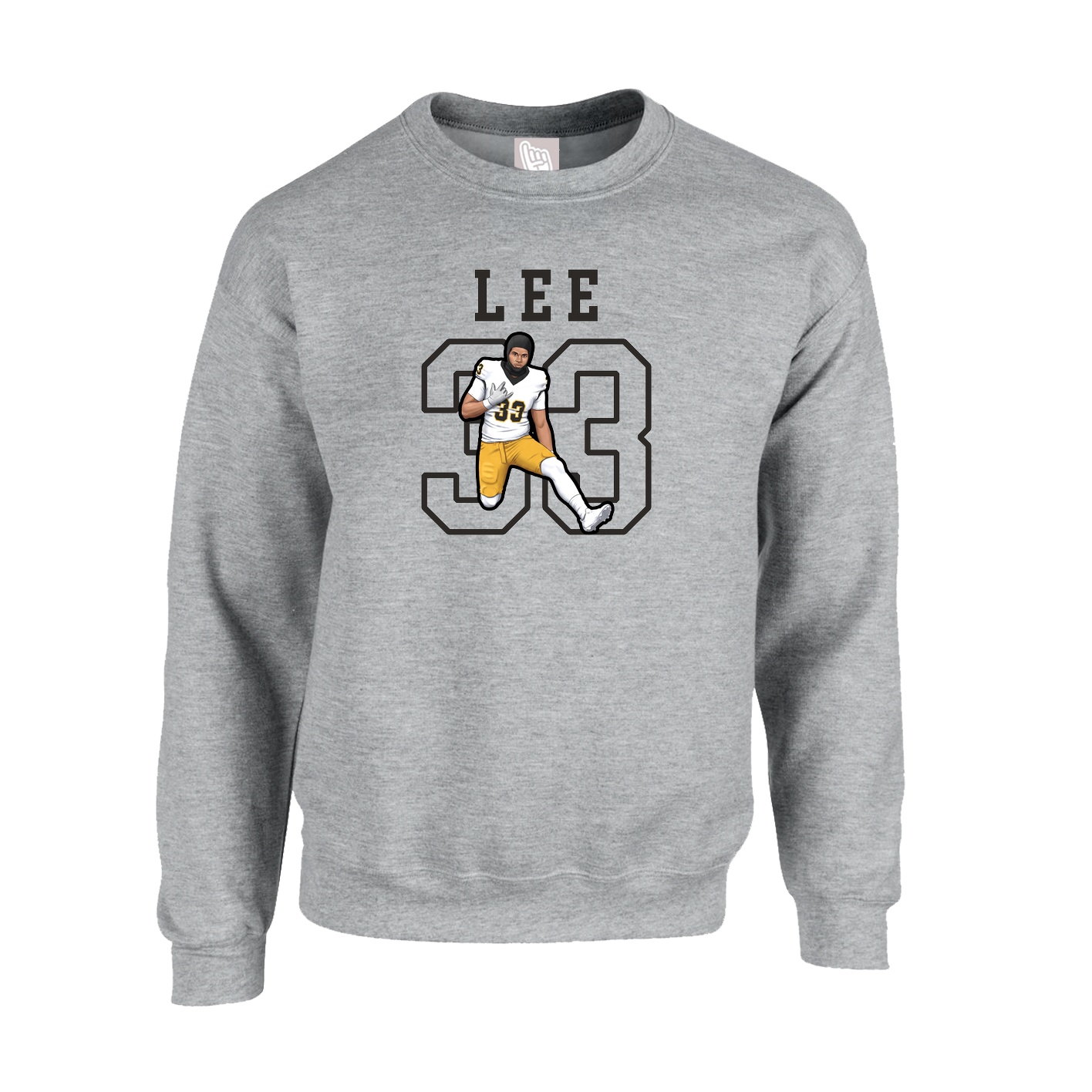Fleece Crew — Shirsey in Grey